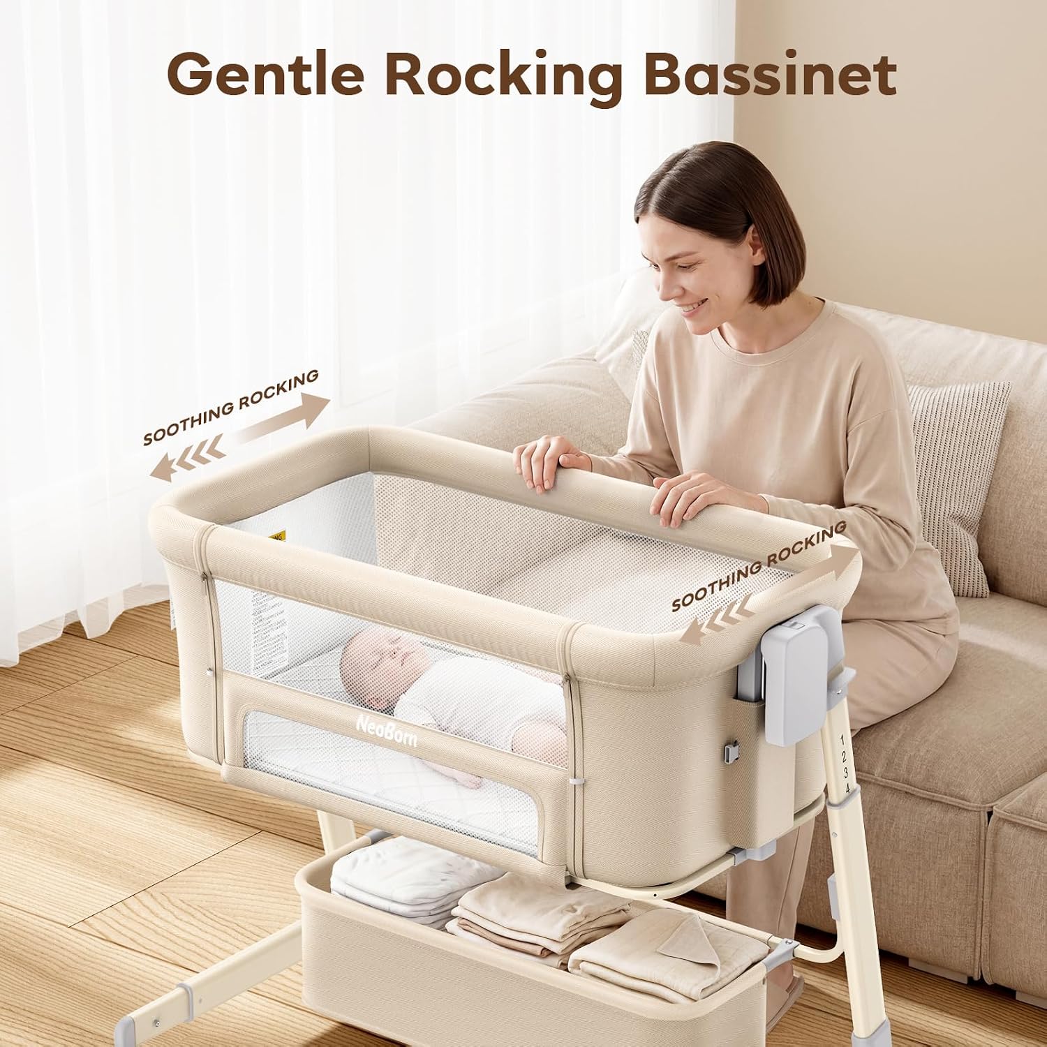 Detalle 2 de NeoBorn Baby Bassinet