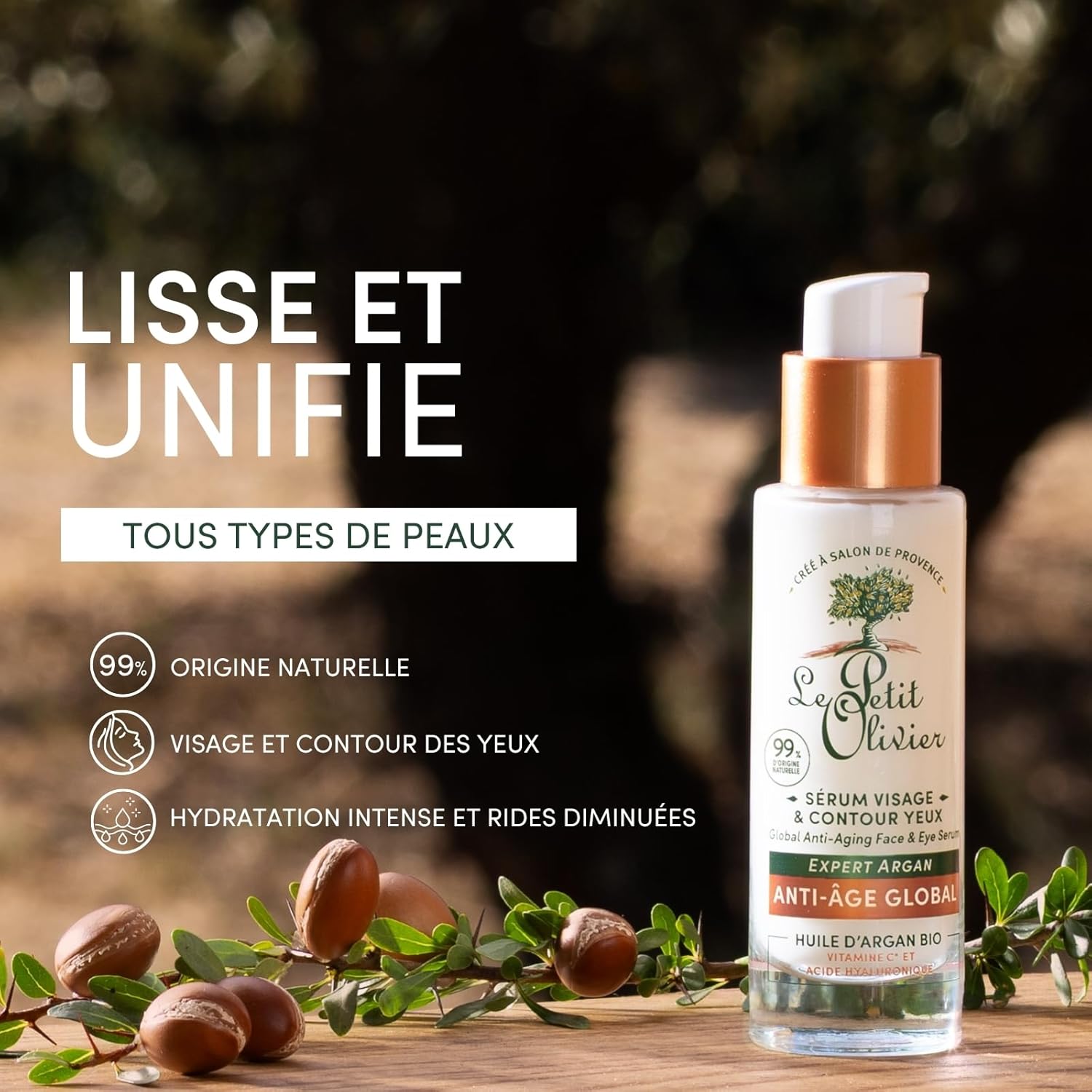 Detalle 2 de Le Petit Olivier suero argán 30 ml