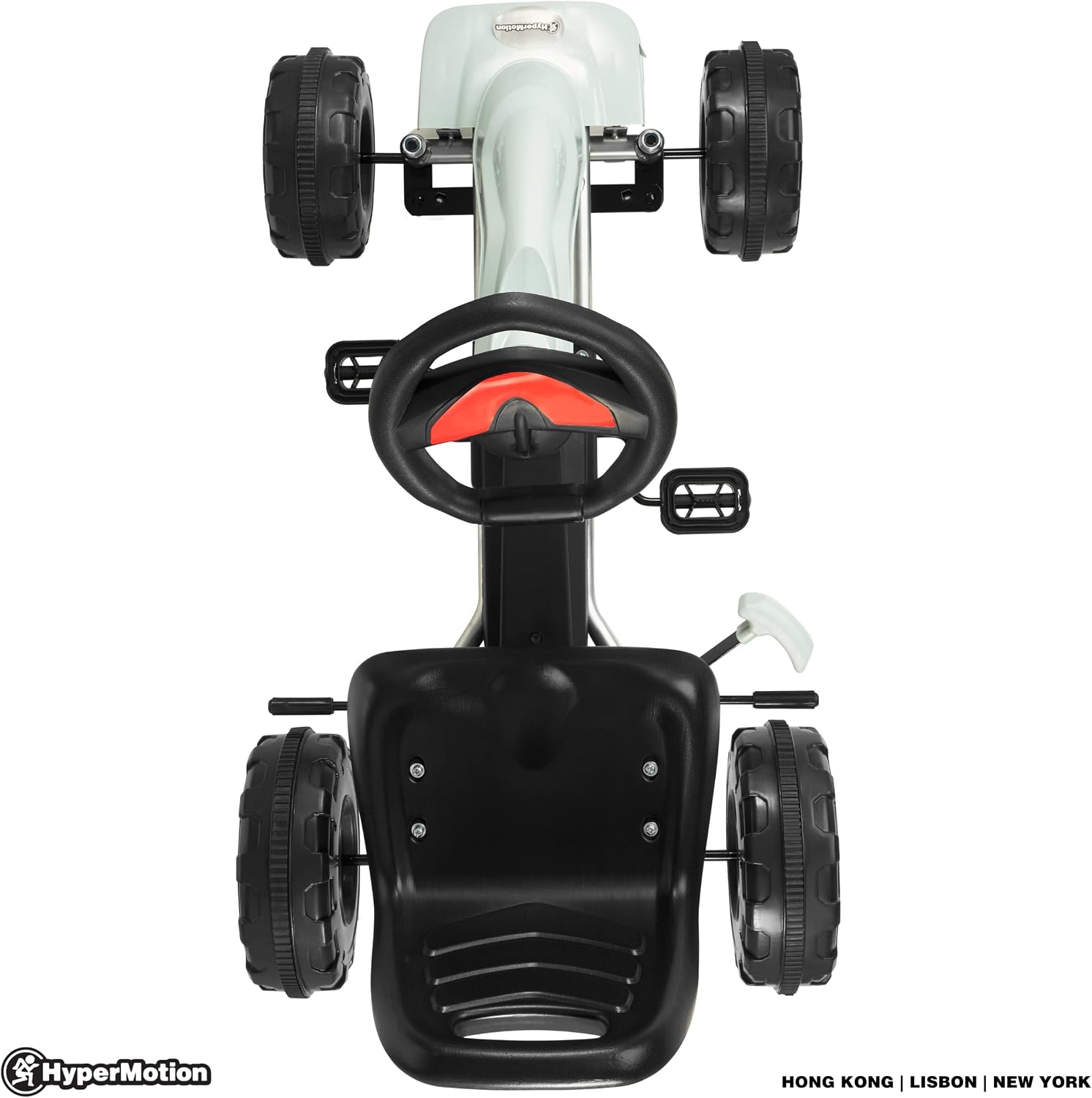 Thumbnail 6 de HyperMotion Karts pour Enfants – Voiture à Pédales 3–5 ans, 4 Roues, freins à main