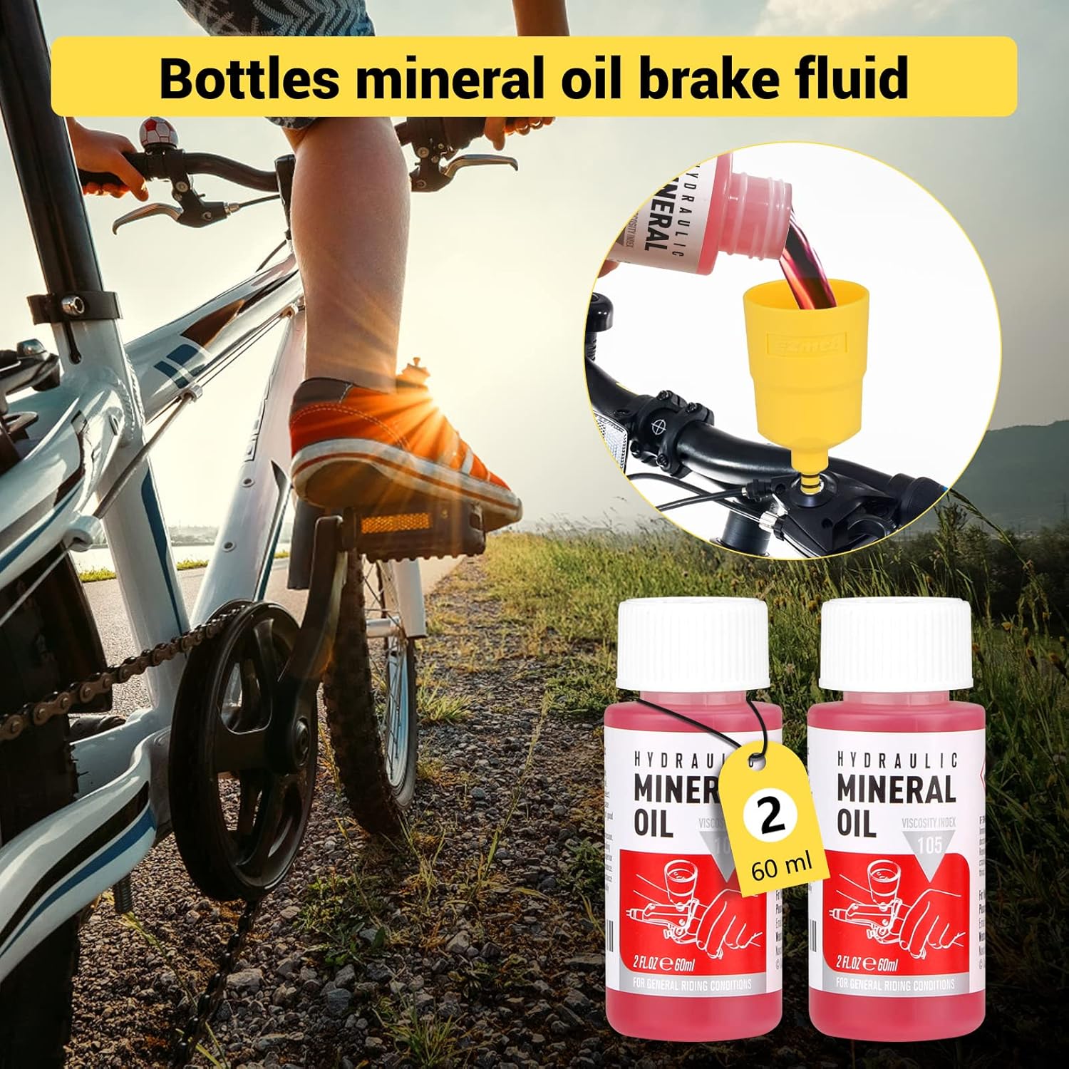 Detalle 2 de Brake Bleed Kit with 120ml mineral oil