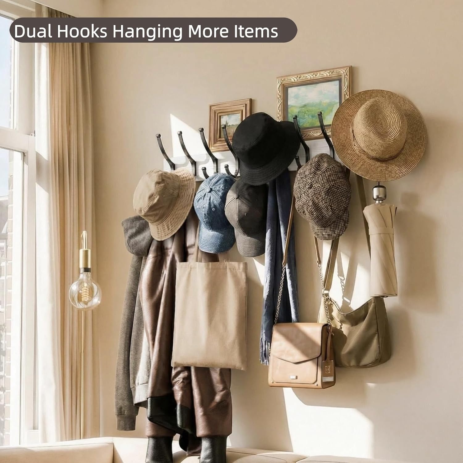 Thumbnail 5 de Optish Wooden Coat Rack, 16.1-inch