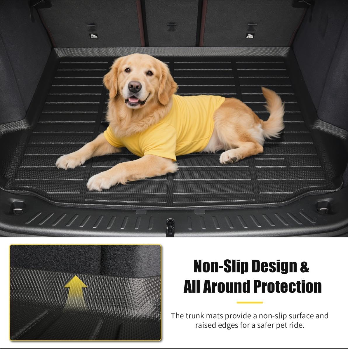 Detalle de Mazda CX-90 floor mats, TPE