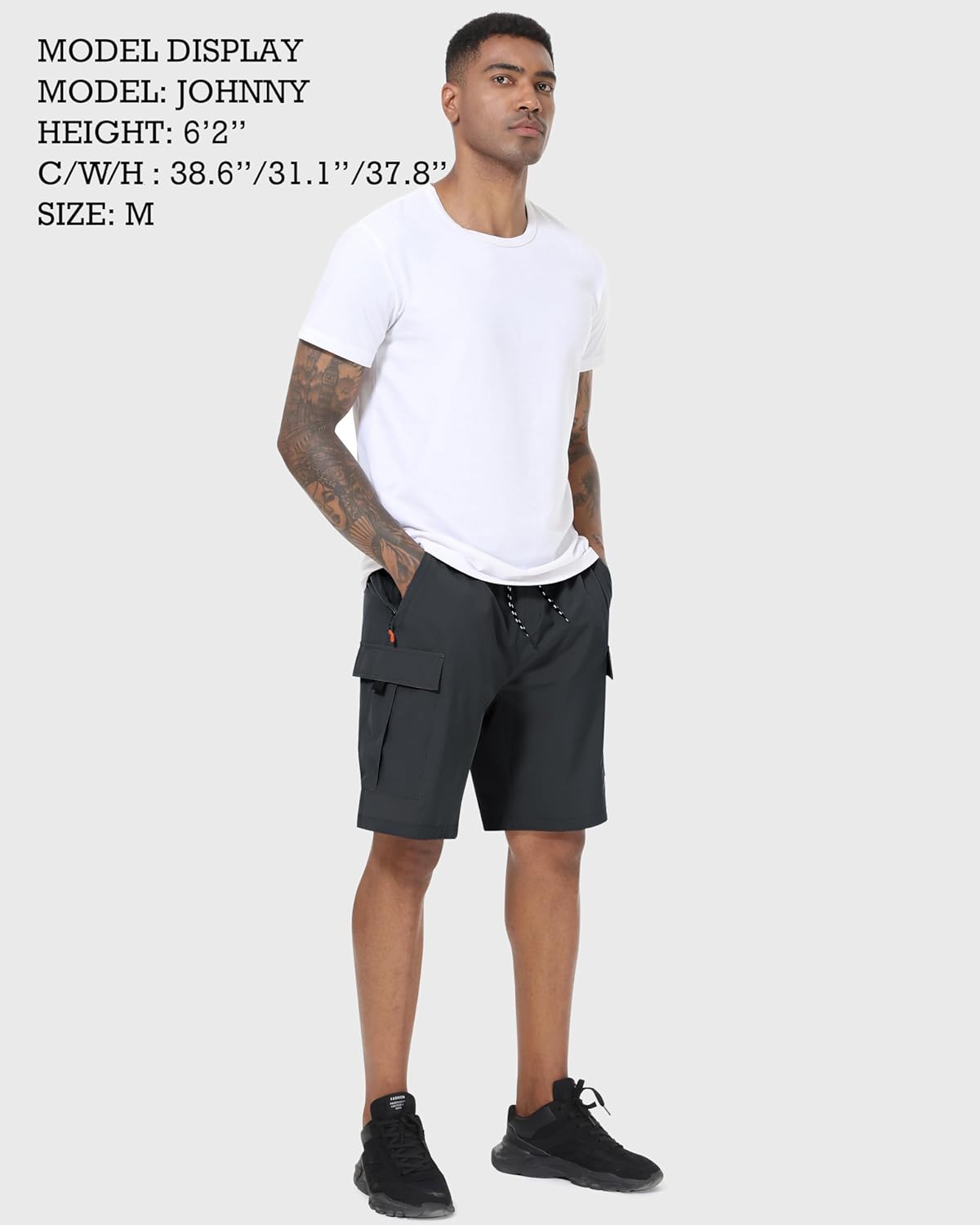 Thumbnail 2 de INNERBUT Men's Cargo Shorts Quick Dry