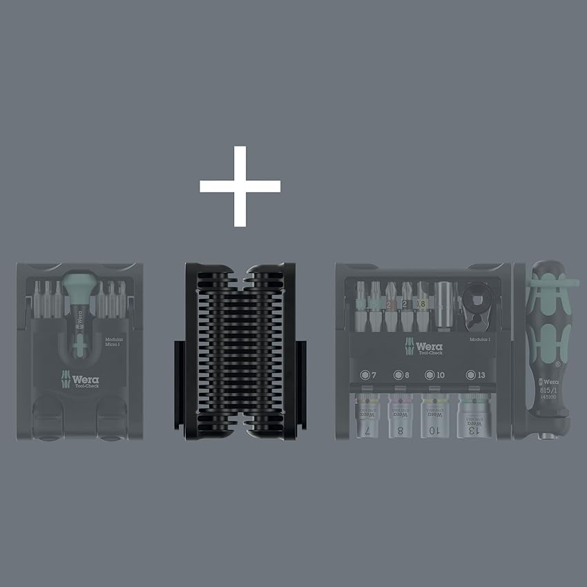 Thumbnail 1 de Wera 9550 Bisagra Tool-Check Modular 67,5×91×22 mm