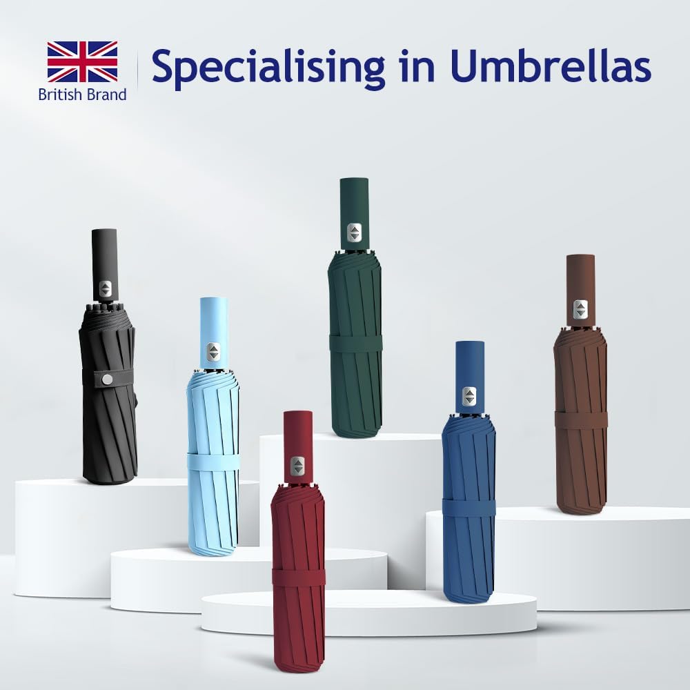 Thumbnail 1 de Exquisgoods 24K Windproof Travel Umbrella 24 ribs