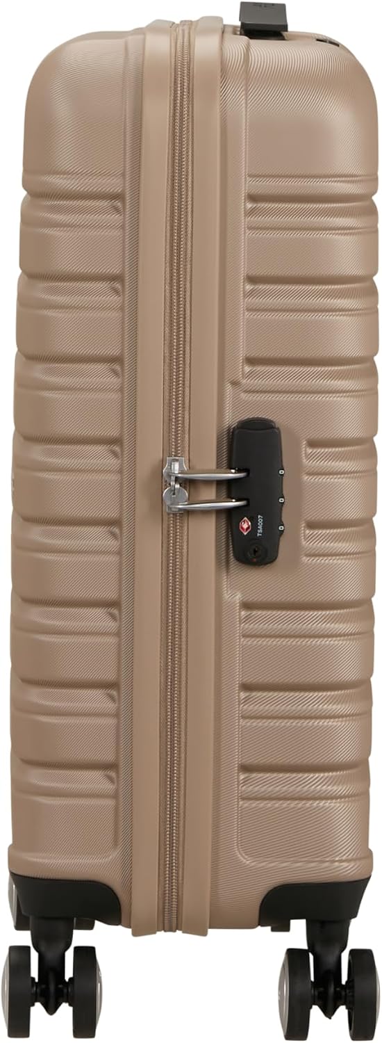Detalle de American Tourister Flashline Hartschalenkoffer da cabina 55 x 40 x 20 cm – Ivory Gold