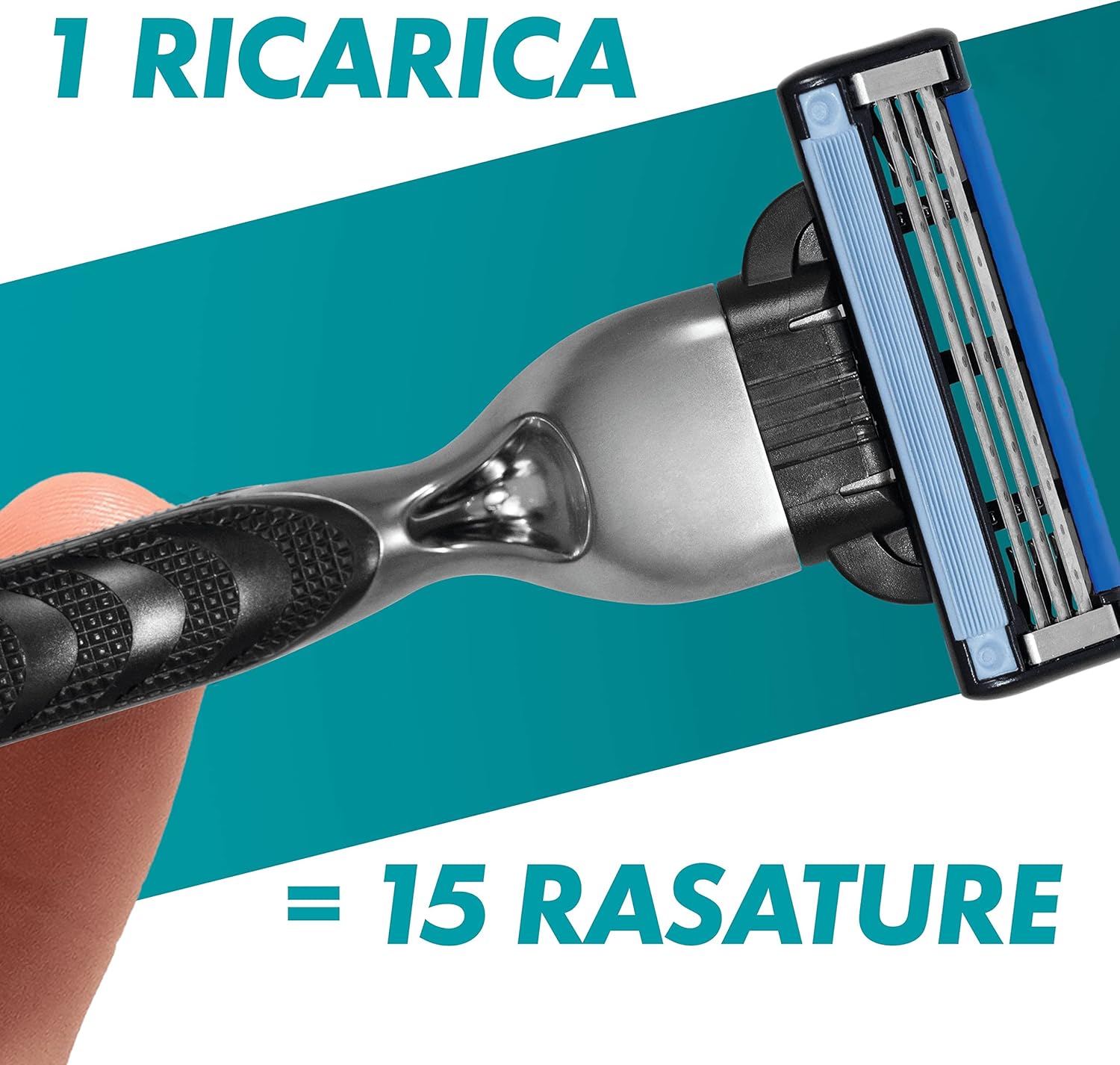 Detalle 1 de Gillette Mach3 lamette 20 ricambi per rasatura
