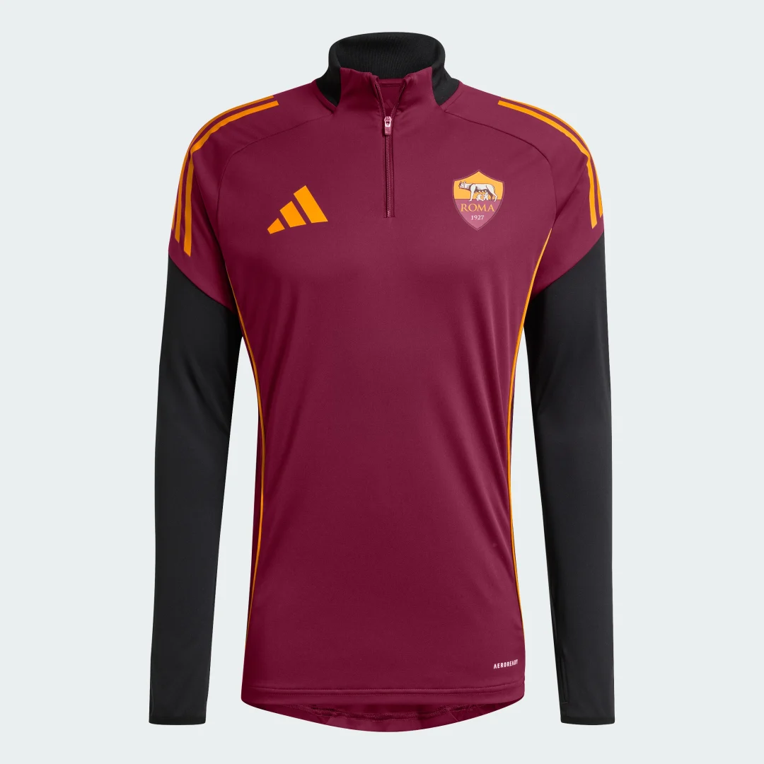 Detalle 2 de Camiseta manga larga de entrenamiento AS Roma Tiro 25 Competition de Adidas