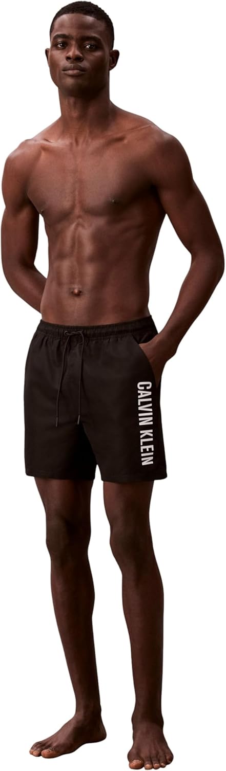 Detalle de Calvin Klein Pantaloni da Nuoto Uomo – stile autentico e sostenibile