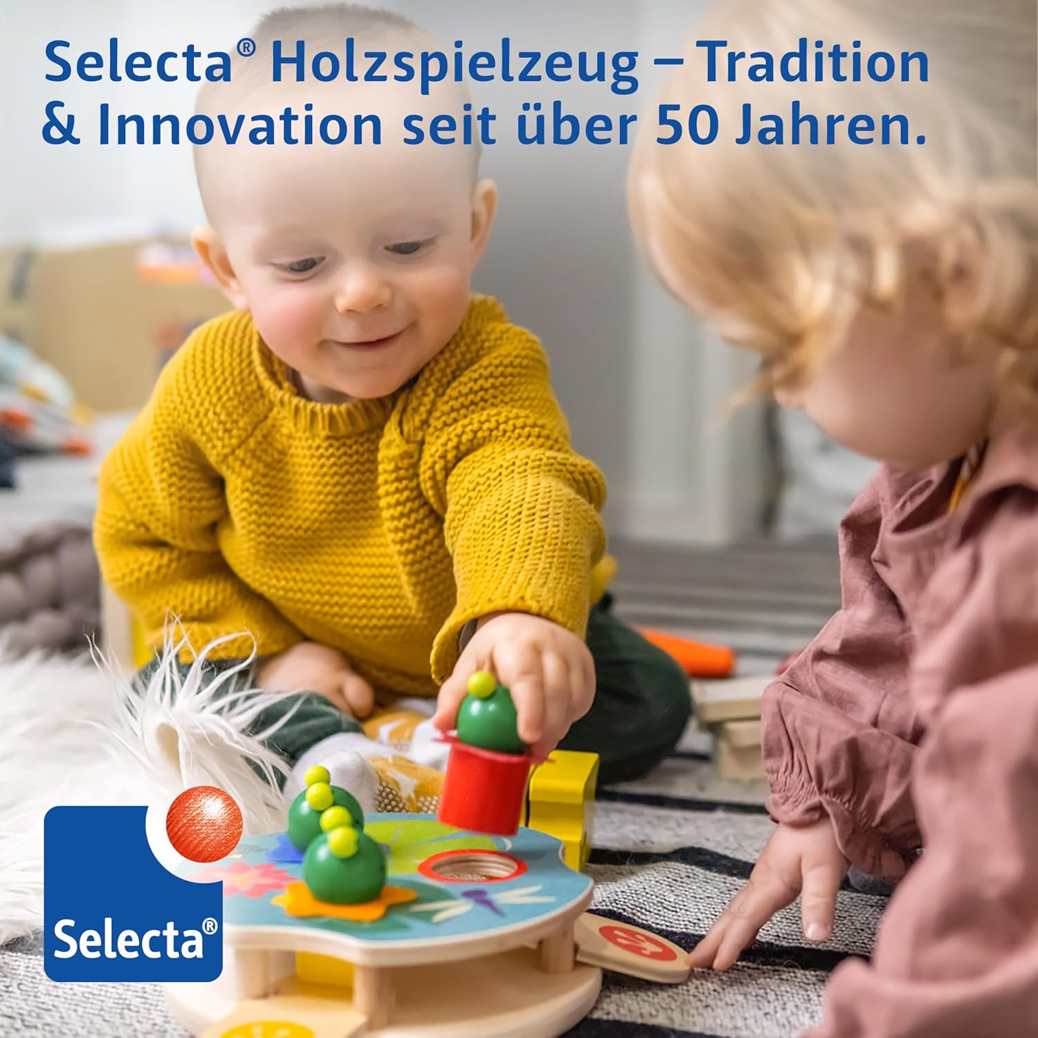 Thumbnail 5 de Selecta Hanna Hoppel Nachzieh Hase 13 cm