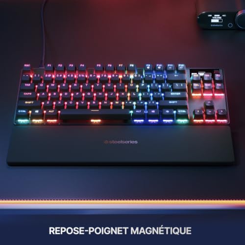 Thumbnail 6 de SteelSeries Apex Pro TKL Gen 3: Clavier mécanique sans filomatique Aux OmniPoint 3.0 et OLED en FR AZERTY