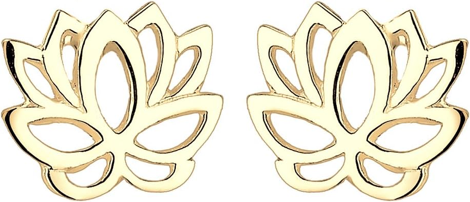 Detalle 2 de Elli Ohrringe Lotusblume Filigran 925er Silber