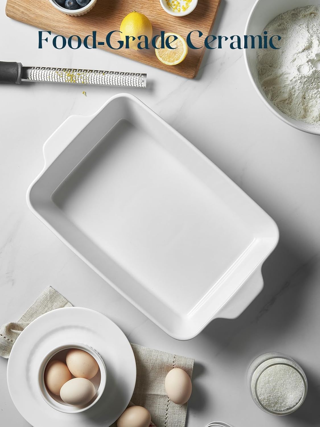 Thumbnail 6 de DOWAN 9x13 ceramic baking dish, 4.2 qt