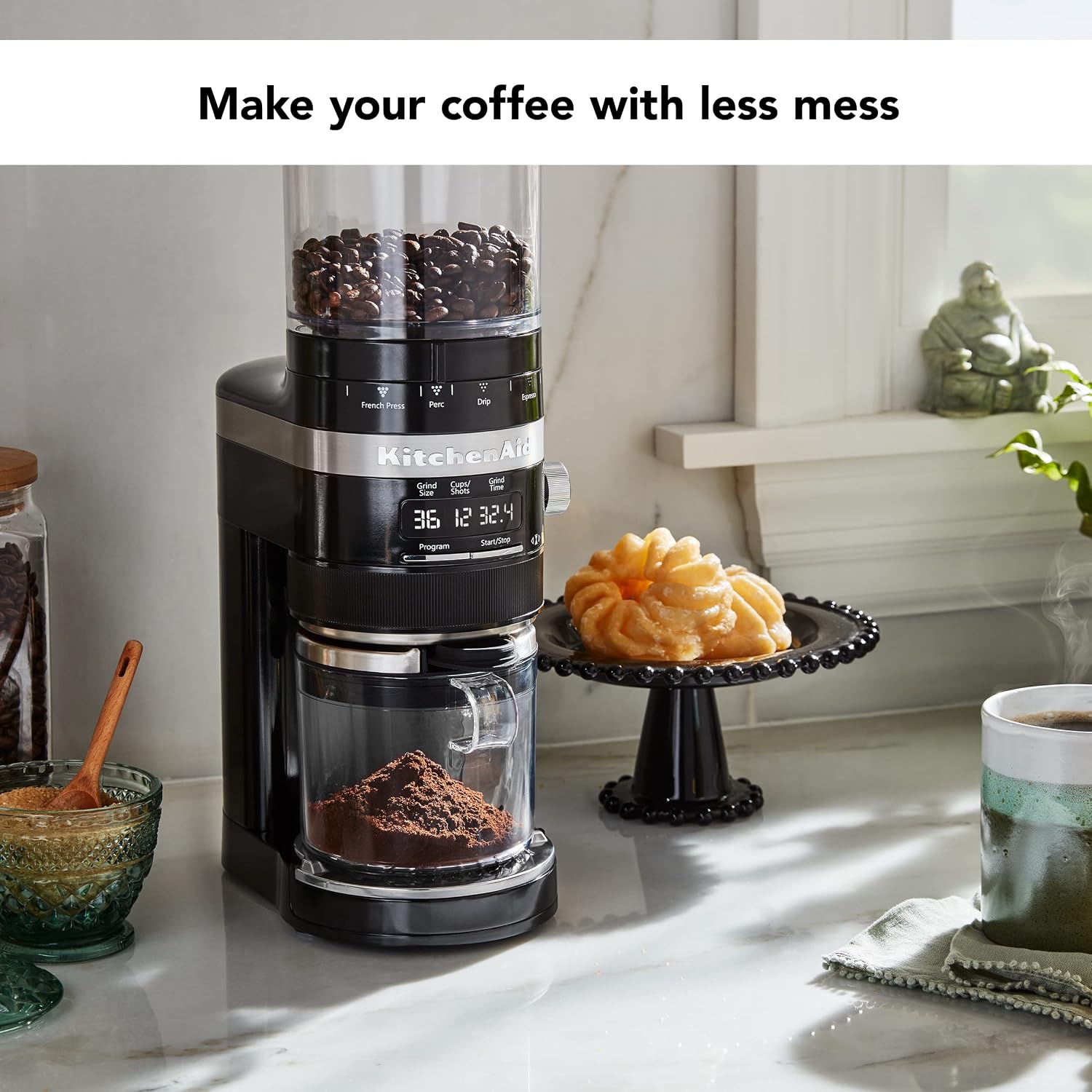 Thumbnail 6 de KitchenAid Burr Coffee Grinder KCG8433