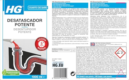 Thumbnail 1 de HG Desatascador de Cañerías 1 L 🔧