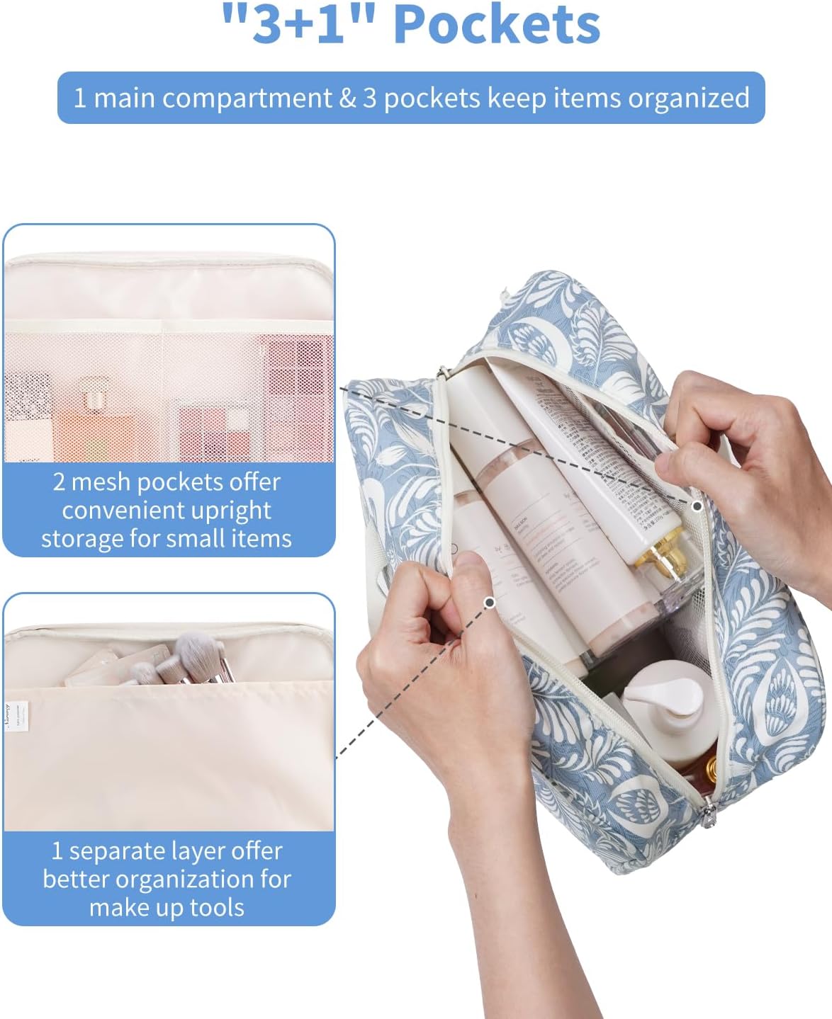 Detalle 2 de Full Size Toiletry Bag for Travel