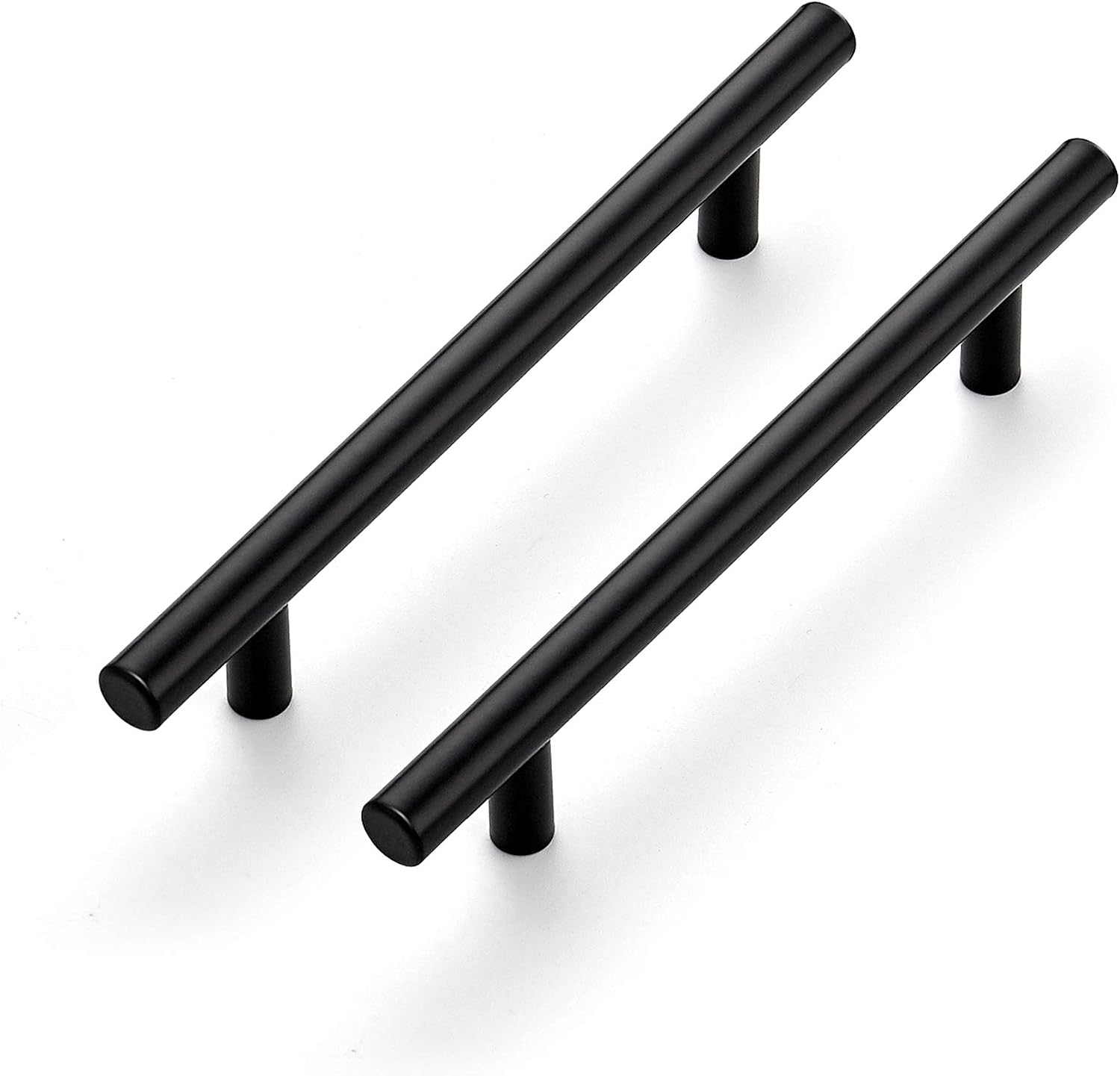 Detalle de Ravinte JBS7HS10 Matte Black Cabinet Pulls, 5-Inch Centre, 10-Pack