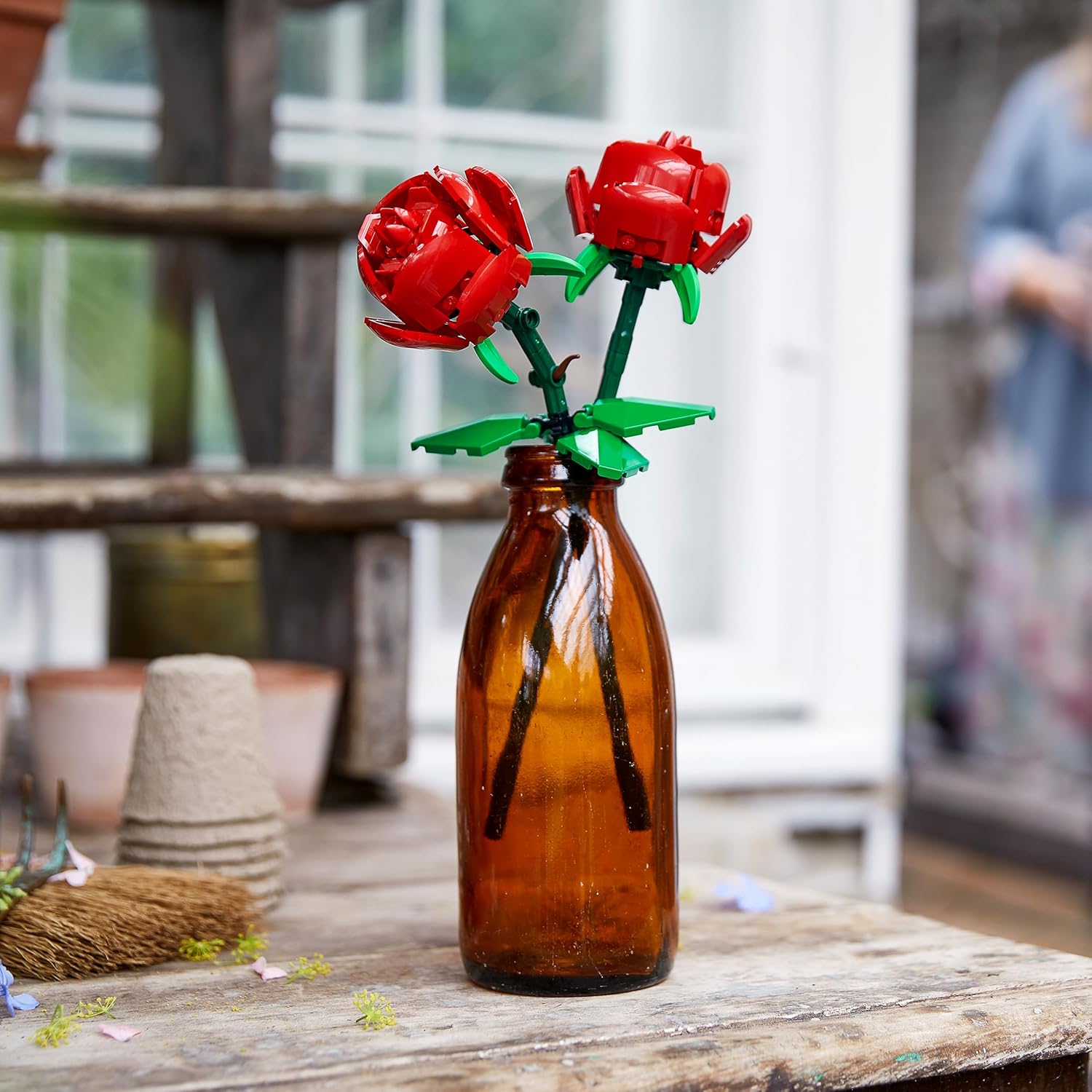 Thumbnail 4 de LEGO Botanicals Rose 40460 – set di fiori finti da costruire per Festa della Mamma