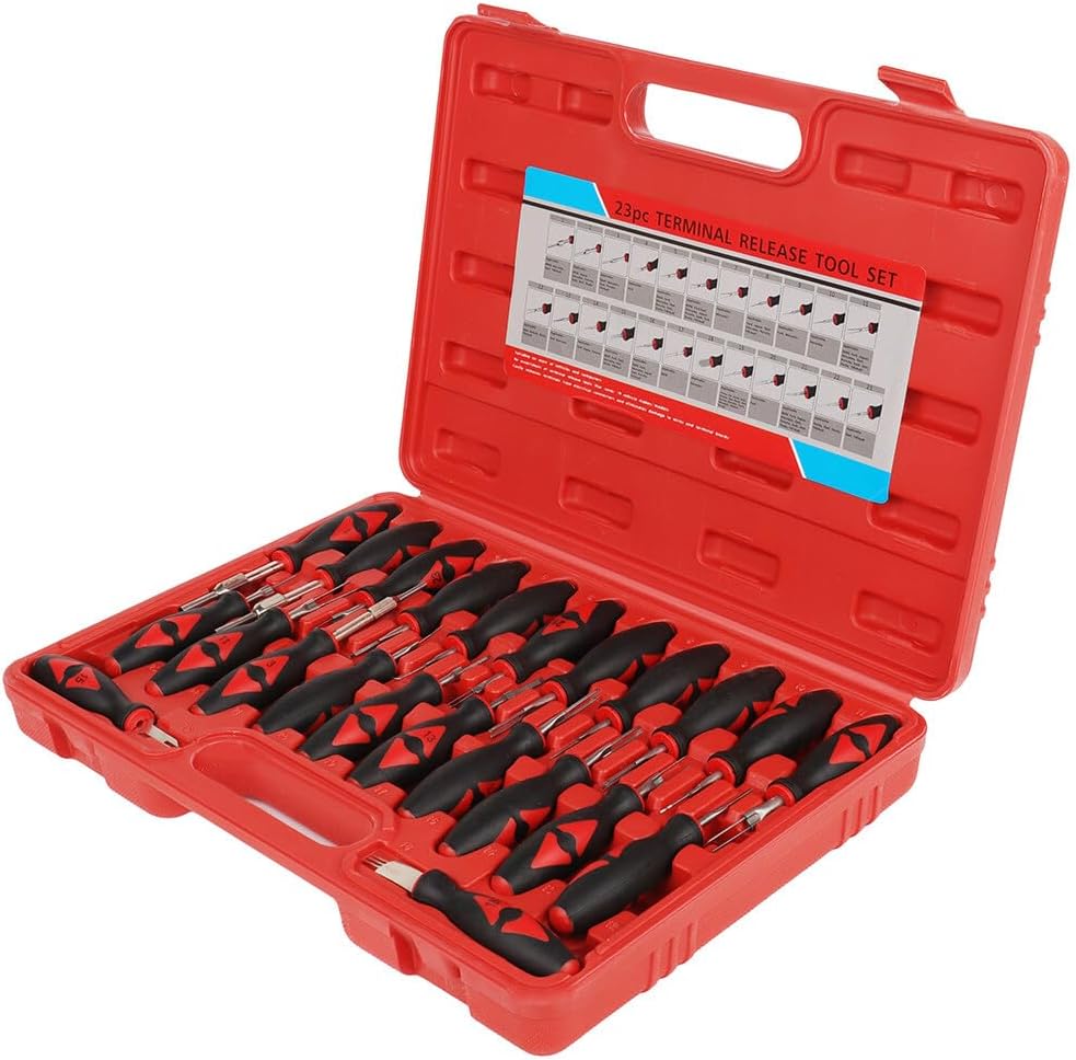 Detalle de SCITOO Terminal Release Tool Kit 23-Piece