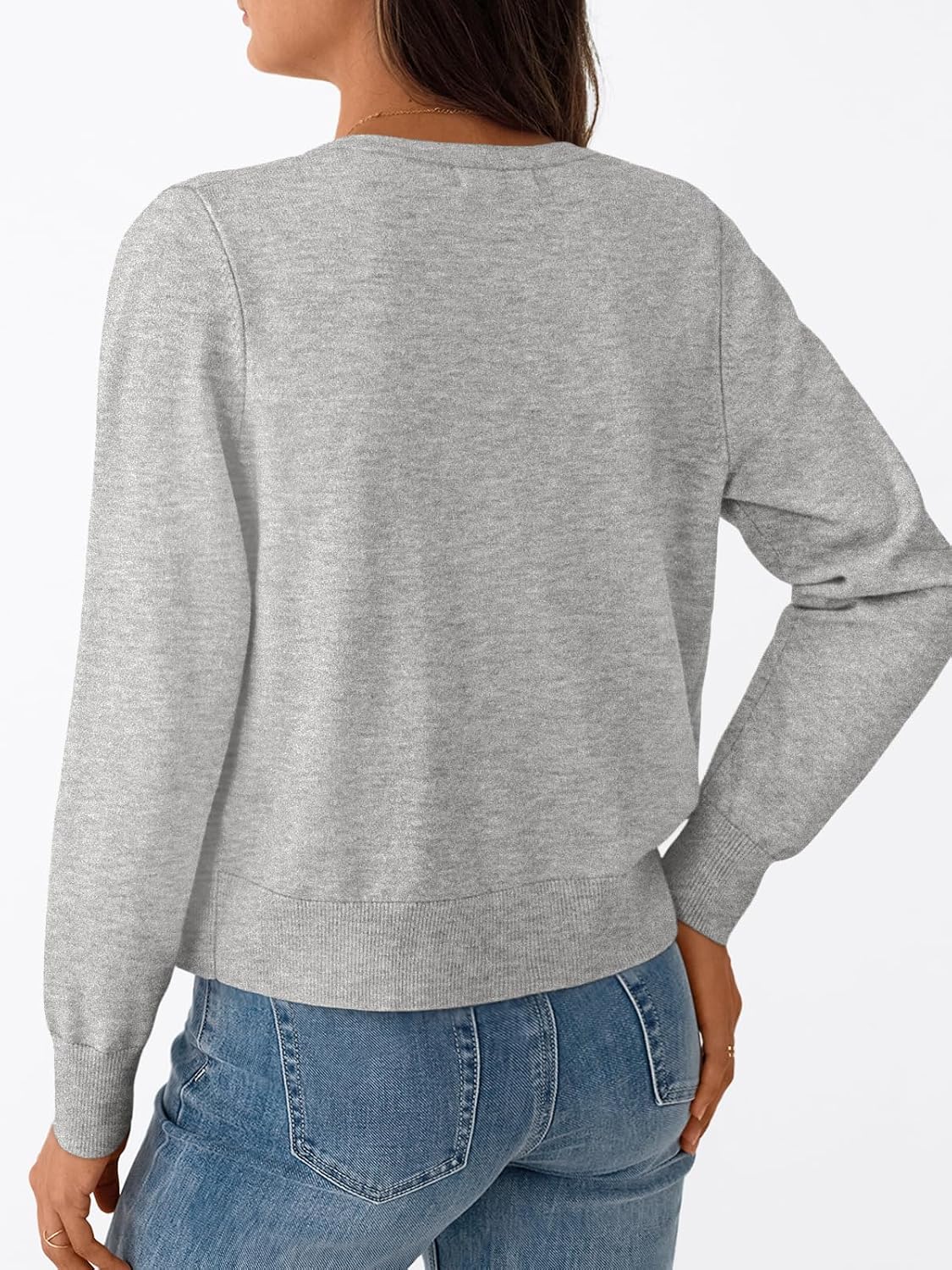Detalle 2 de Trendy Queen Lightweight Cardigan Sweater for Women 2026