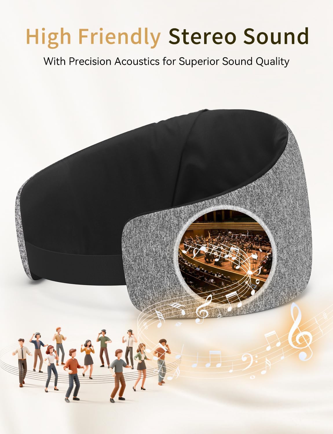 Thumbnail 5 de Sleep Mask Headphones with Bluetooth 6.0: A Practical Night-Shift Companion