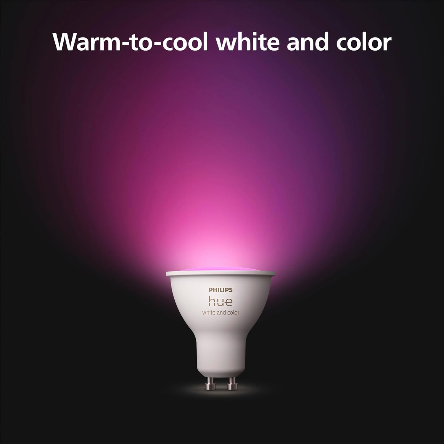 Thumbnail 1 de Philips Hue GU10 – Smart LED Spotlight (3-Pack) White and Colour Ambiance