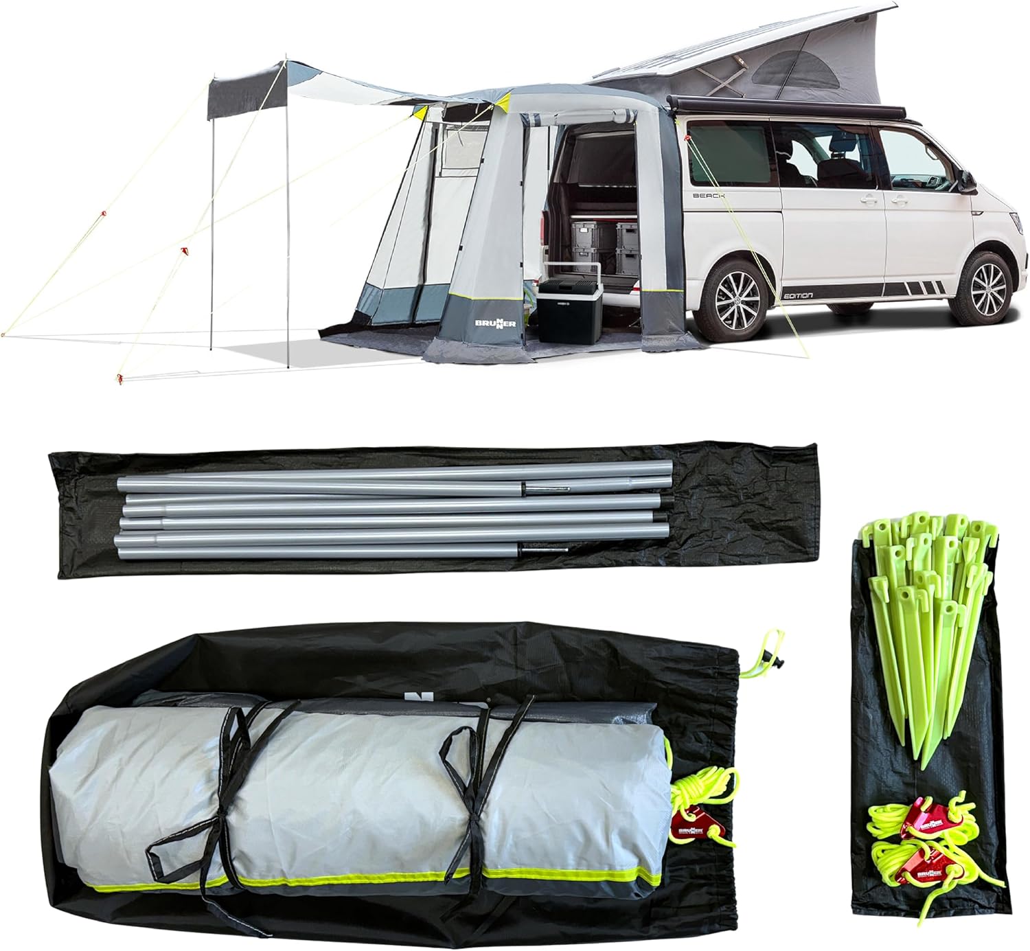 Thumbnail 3 de Brunner Heckzelt Comet 200x200x205 cm