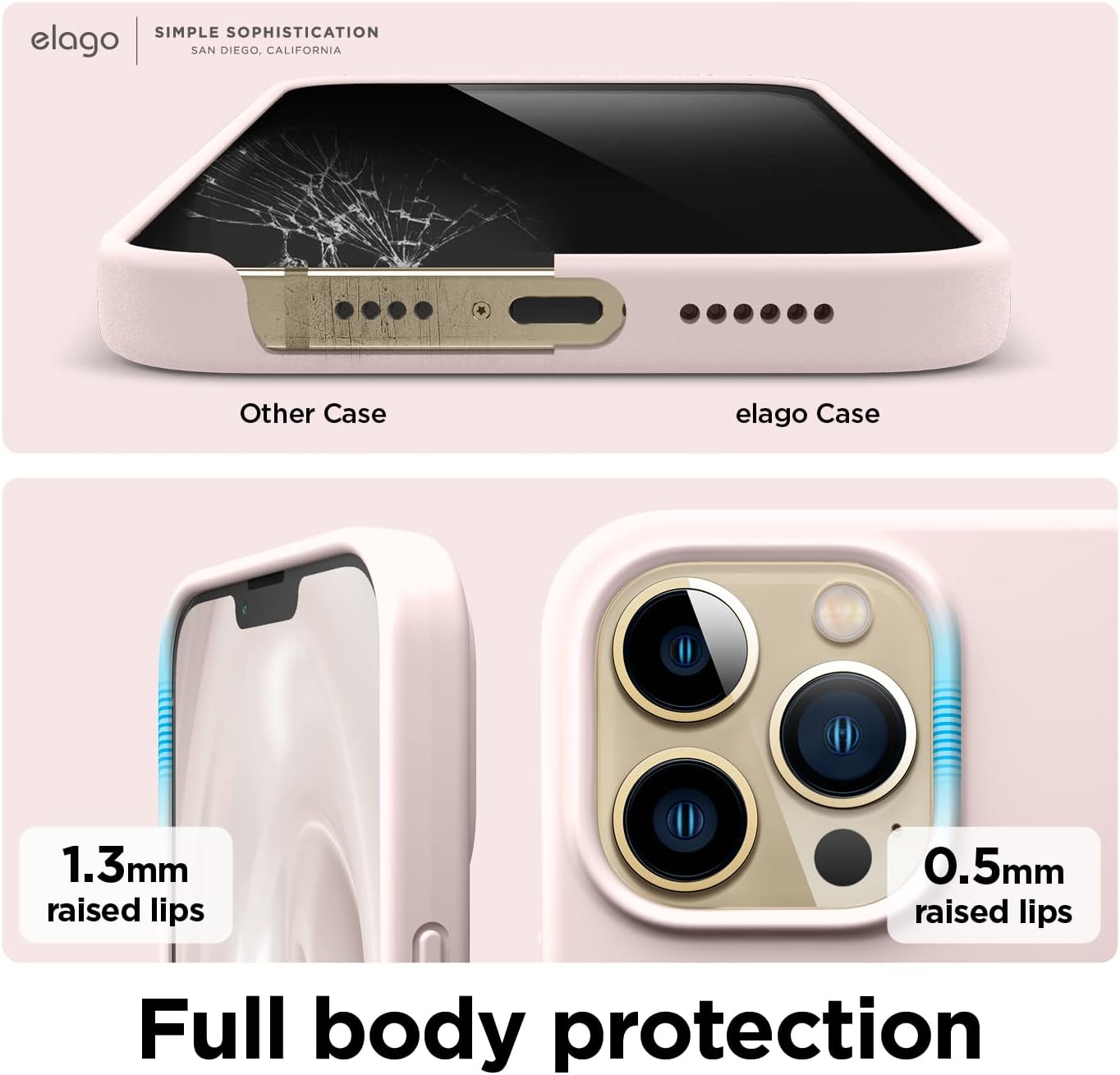 Thumbnail 4 de elago Liquid Silicone Case for iPhone 13 Pro Max (6.7") in Lovely Pink