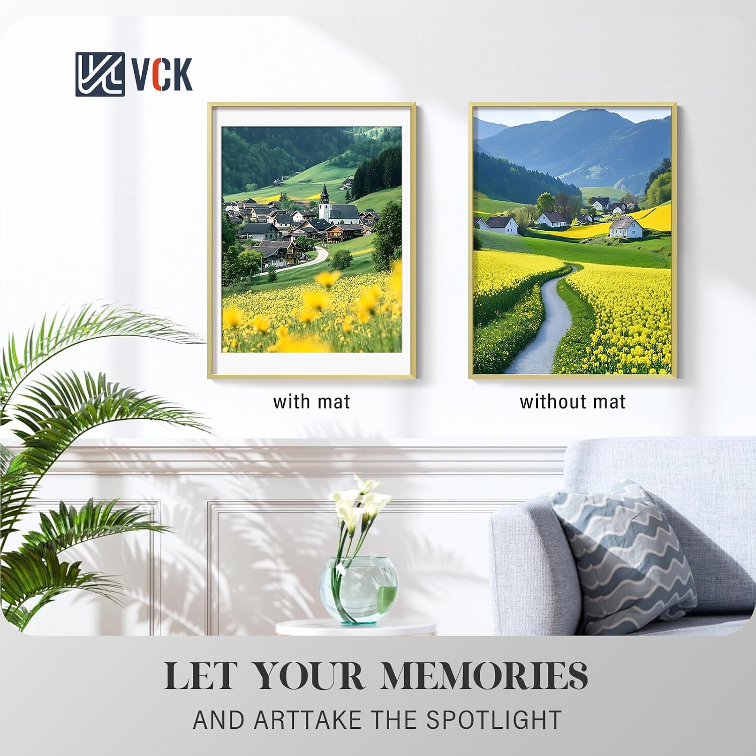 Thumbnail 5 de VCK 18x24 Poster Frame Gold 3-Pack โ metal frames ๐ผ