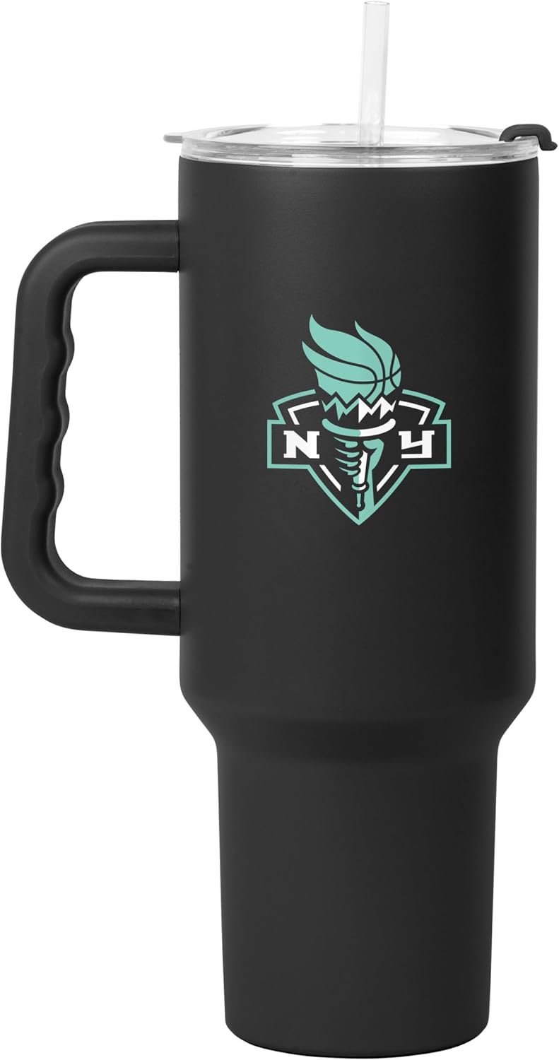 Thumbnail 6 de FANMATS WNBA 40 oz Stainless Steel Handle Tumbler with Straw Lid