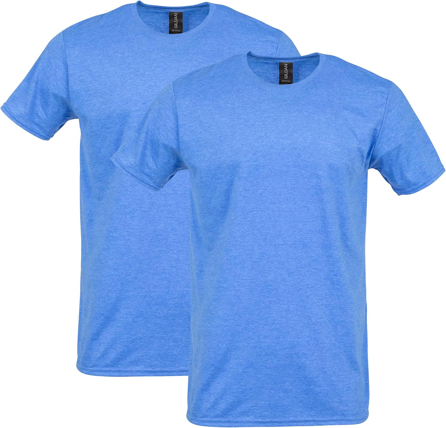 Detalle de Gildan Adult Softstyle Cotton T-Shirt, Style G64000 — Multipack
