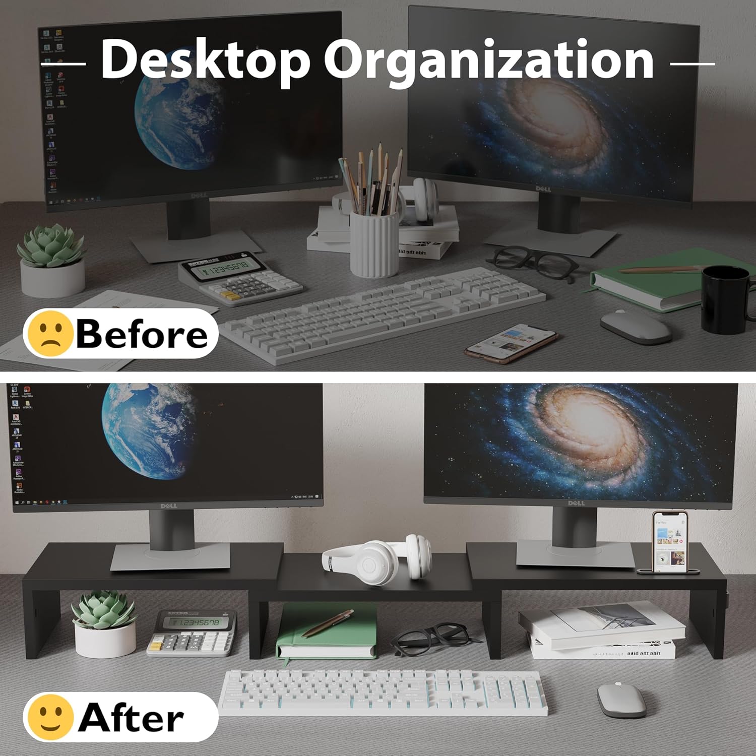 Thumbnail 1 de BONTEC Monitorständer Holz 💻