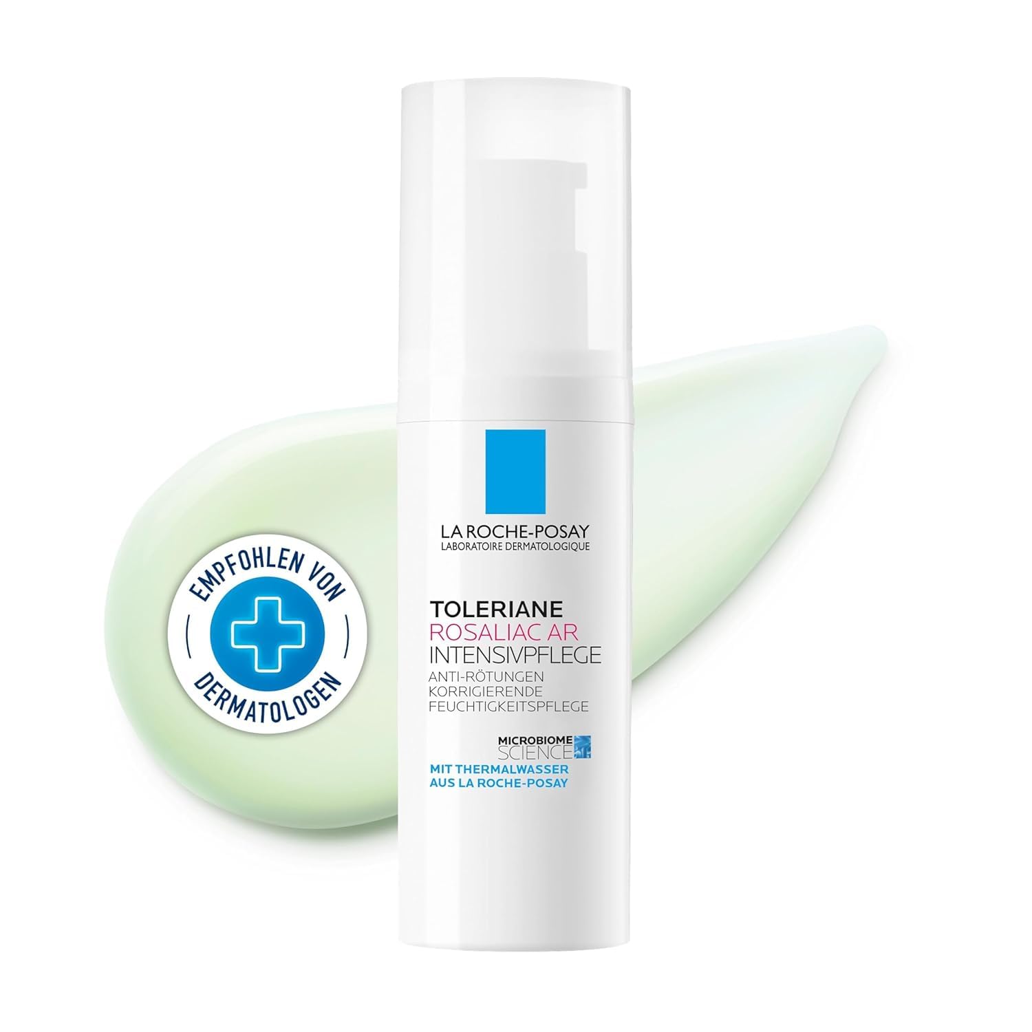 Detalle de La Roche-Posay Toleriane Rosaliac AR Intensivpflege – Feuchtigkeitspflege für Rötungen und Rosazea, 40 ml