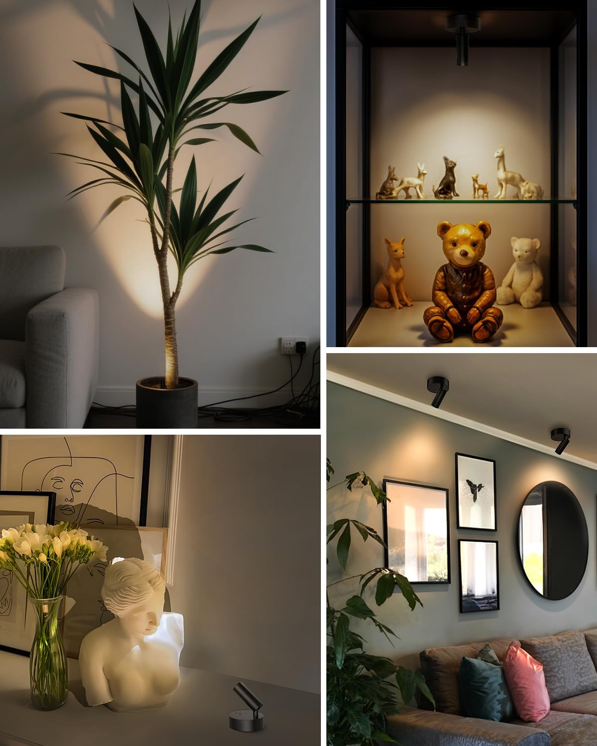 Thumbnail 6 de GOODEA battery operated indoor spot light with remote, 3000mAh, 3 colour dimmable wireless picture light