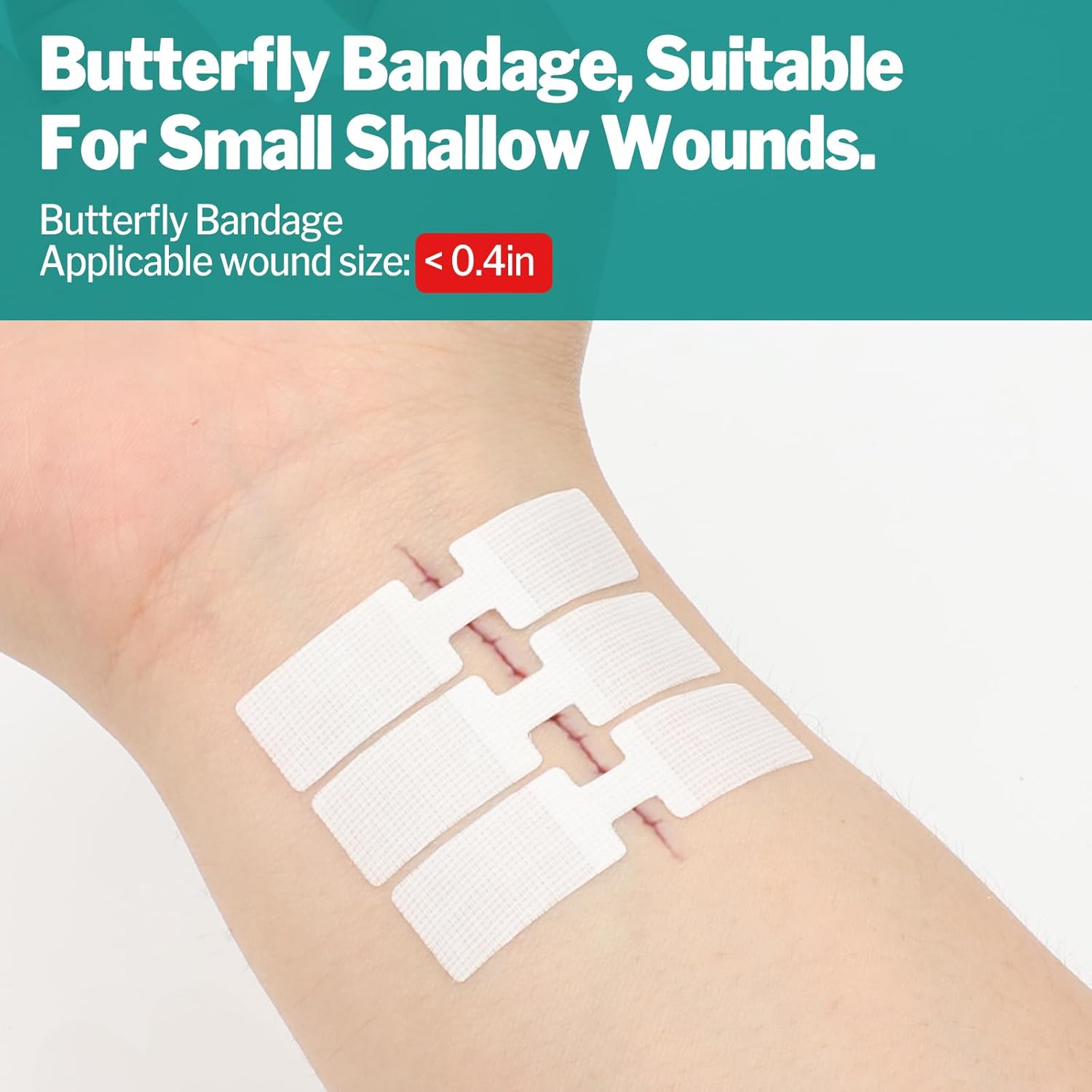 Thumbnail 4 de AZEN 28 Pack Wound Closure Strips 🩹