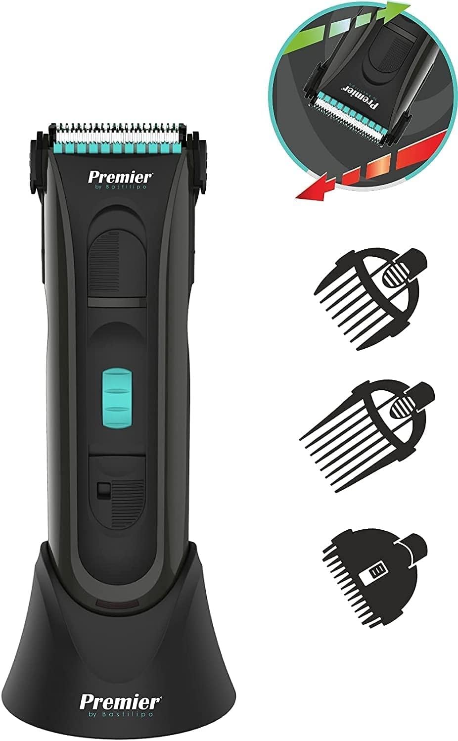 Detalle 2 de Bastilipo Premier, Cortapelos inalámbrico con accesorios ✂