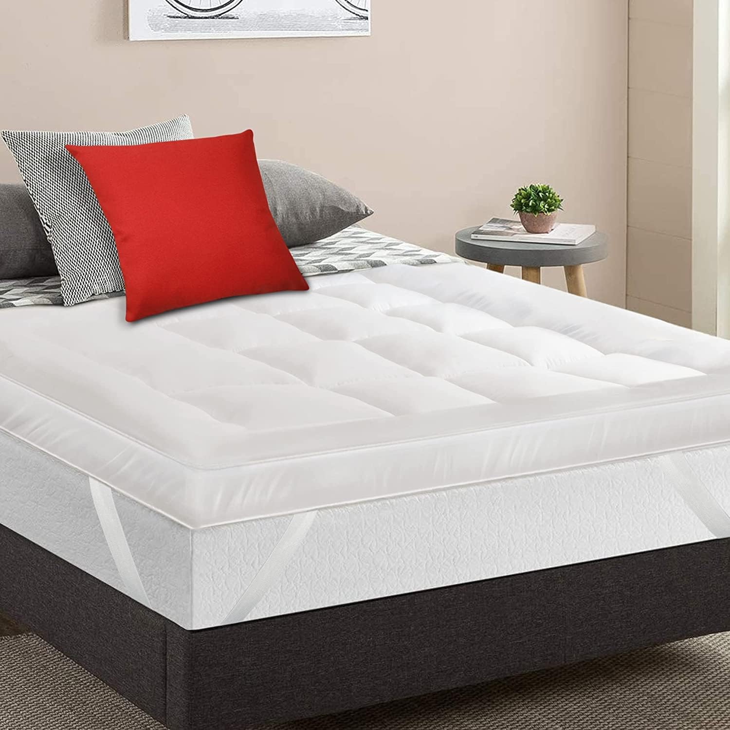 MightySoft Mattress Topper Double Bed 10cm
