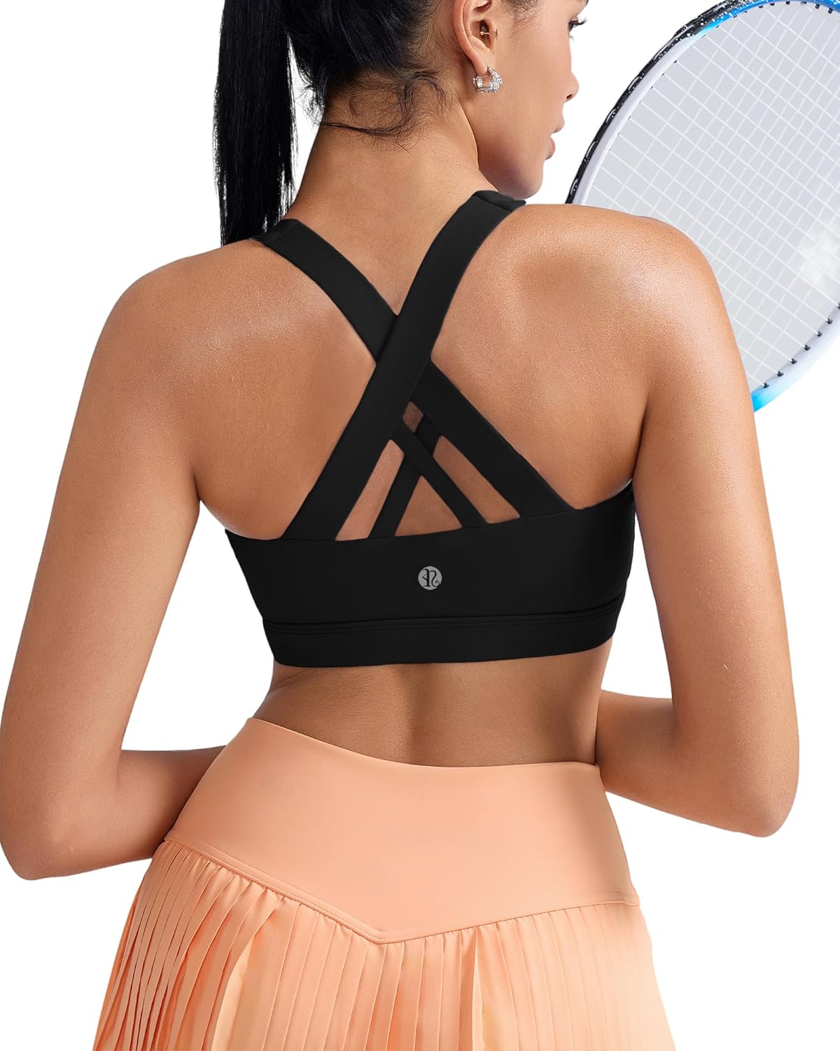 Thumbnail 4 de RUNNING GIRL Padded Strappy Sports Bra 🧘♀