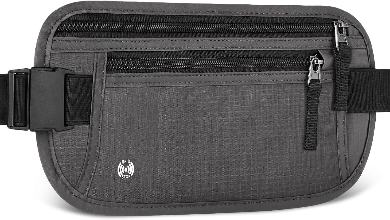 Detalle de Aucuu Cinturón oculto RFID para viaje 67–104 cm
