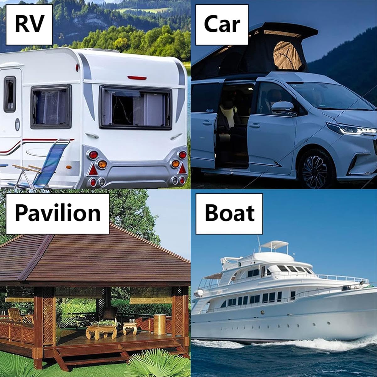 Thumbnail 6 de RV-Regenrinne Selbstklebend Kunststof Wohnmobil – 5 m J-Form, PVC, schwarz