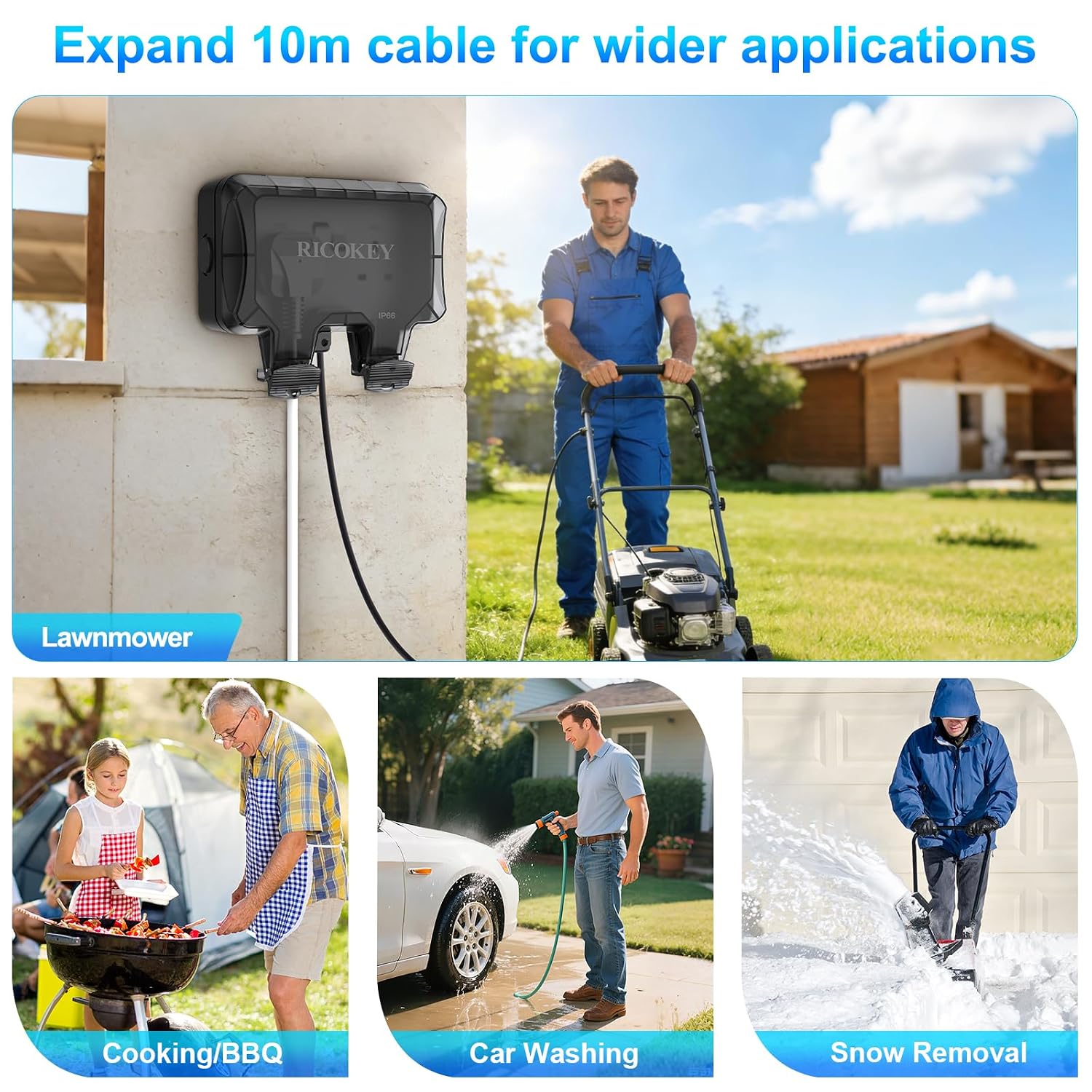 Thumbnail 6 de Outdoor socket extension lead 10m