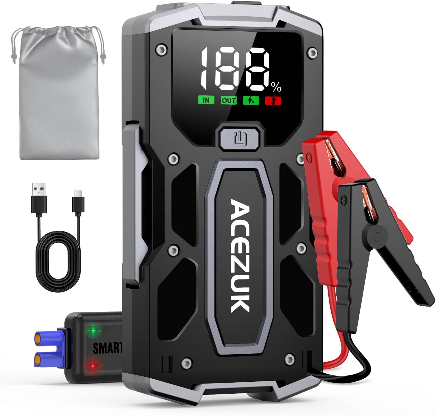 Detalle de ACEZUK Avviatore Batteria 6000A