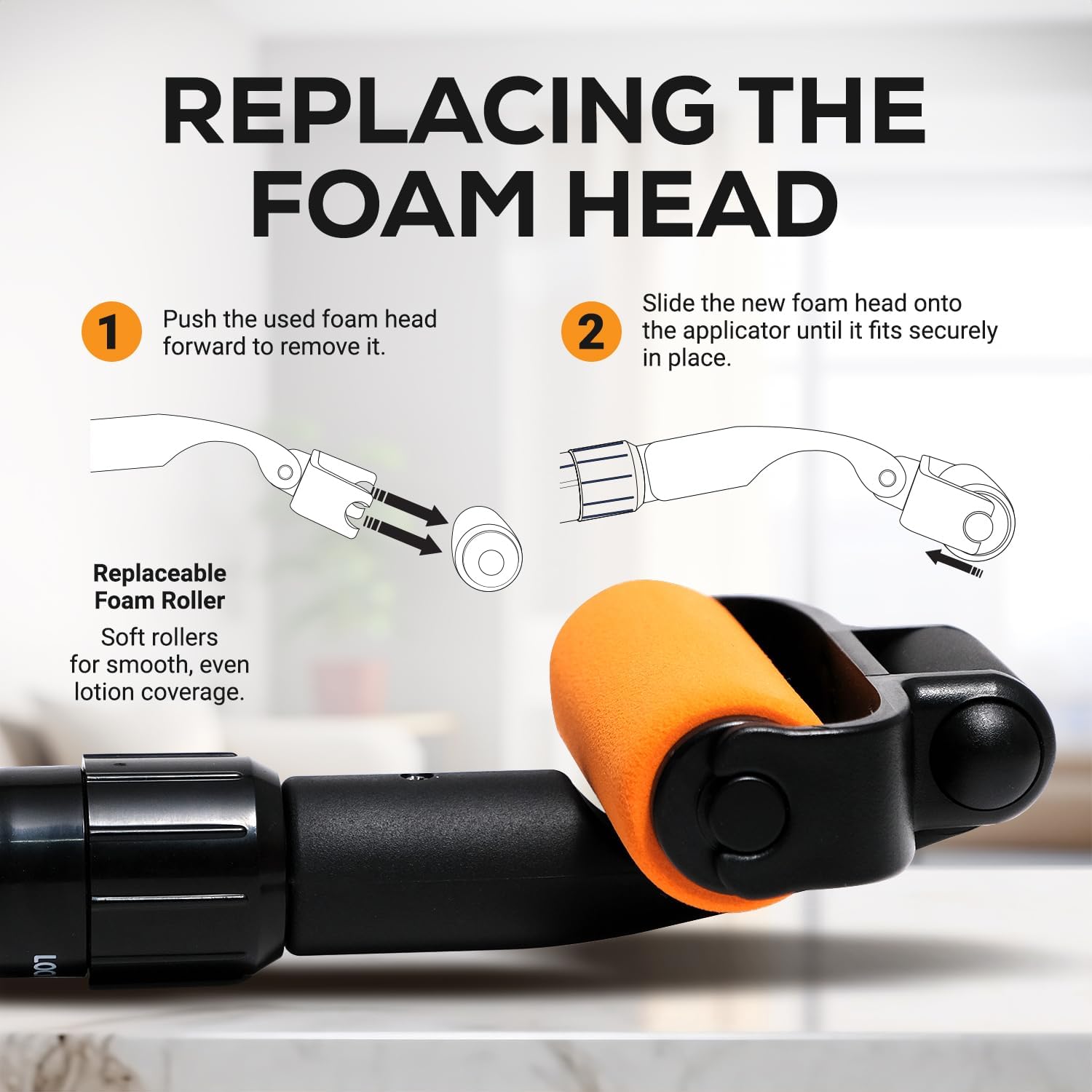 Thumbnail 6 de EZPIK Lotion Applicator for Back – Extendable to 23" with Curved Ergonomic Design