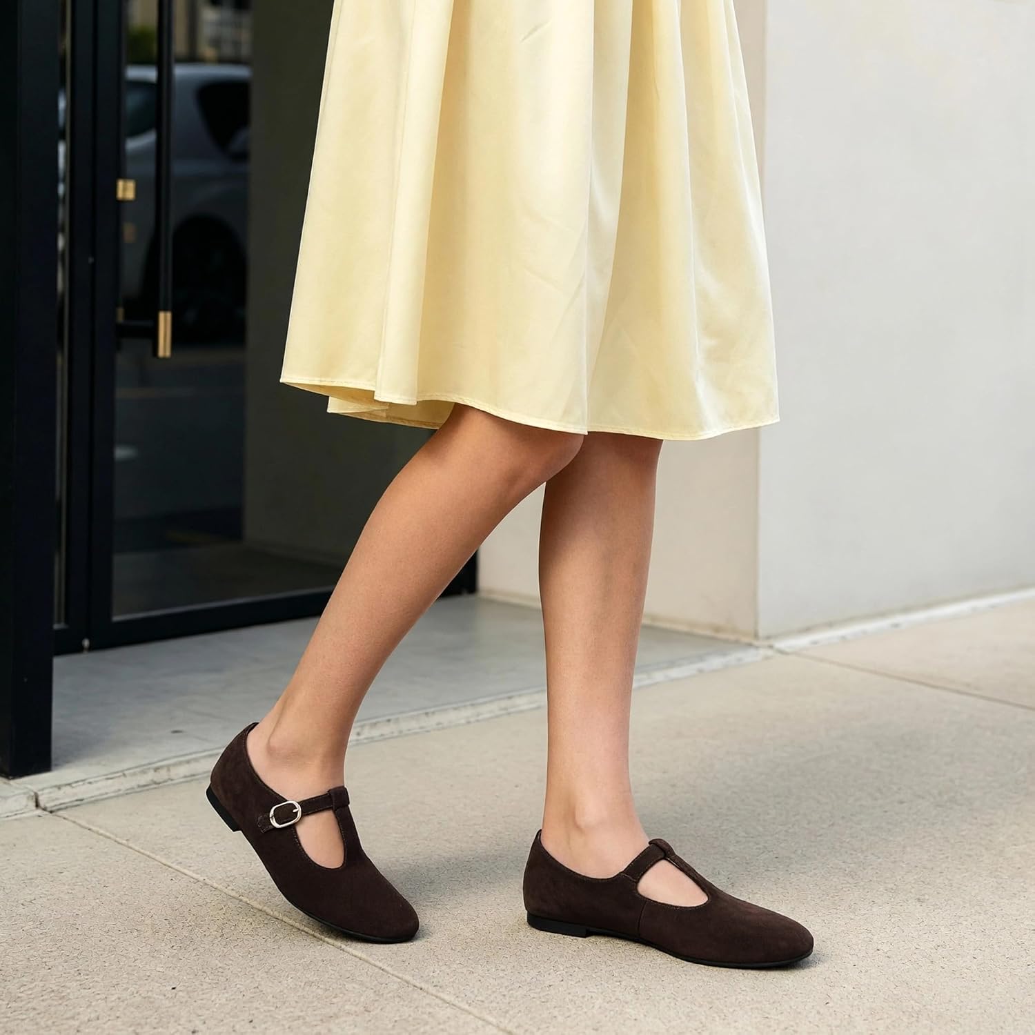 Detalle de DREAM PAIRS T-Strap Mary Jane Flats