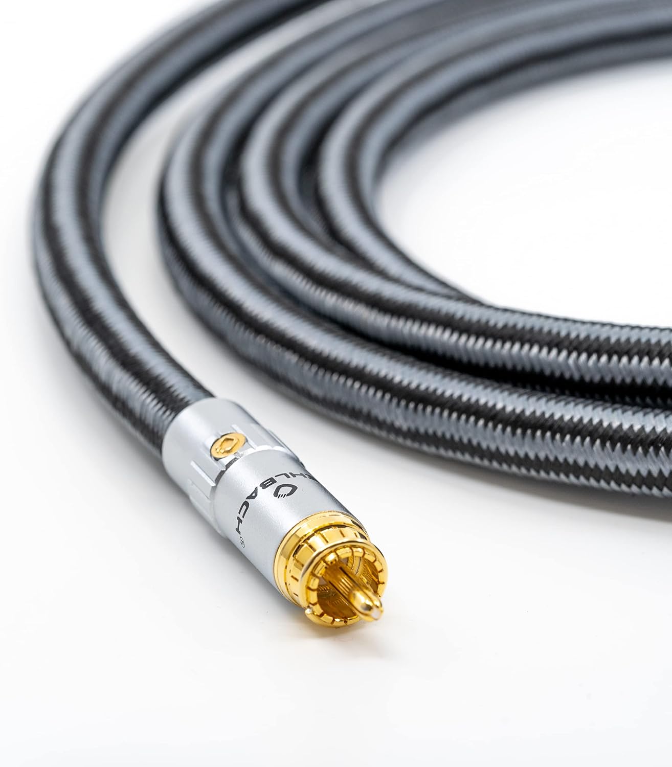 Detalle de Oehlbach XXL Sub Xtreme 220 – kabel subwooferowy RCA 2,20 m, HPOCC