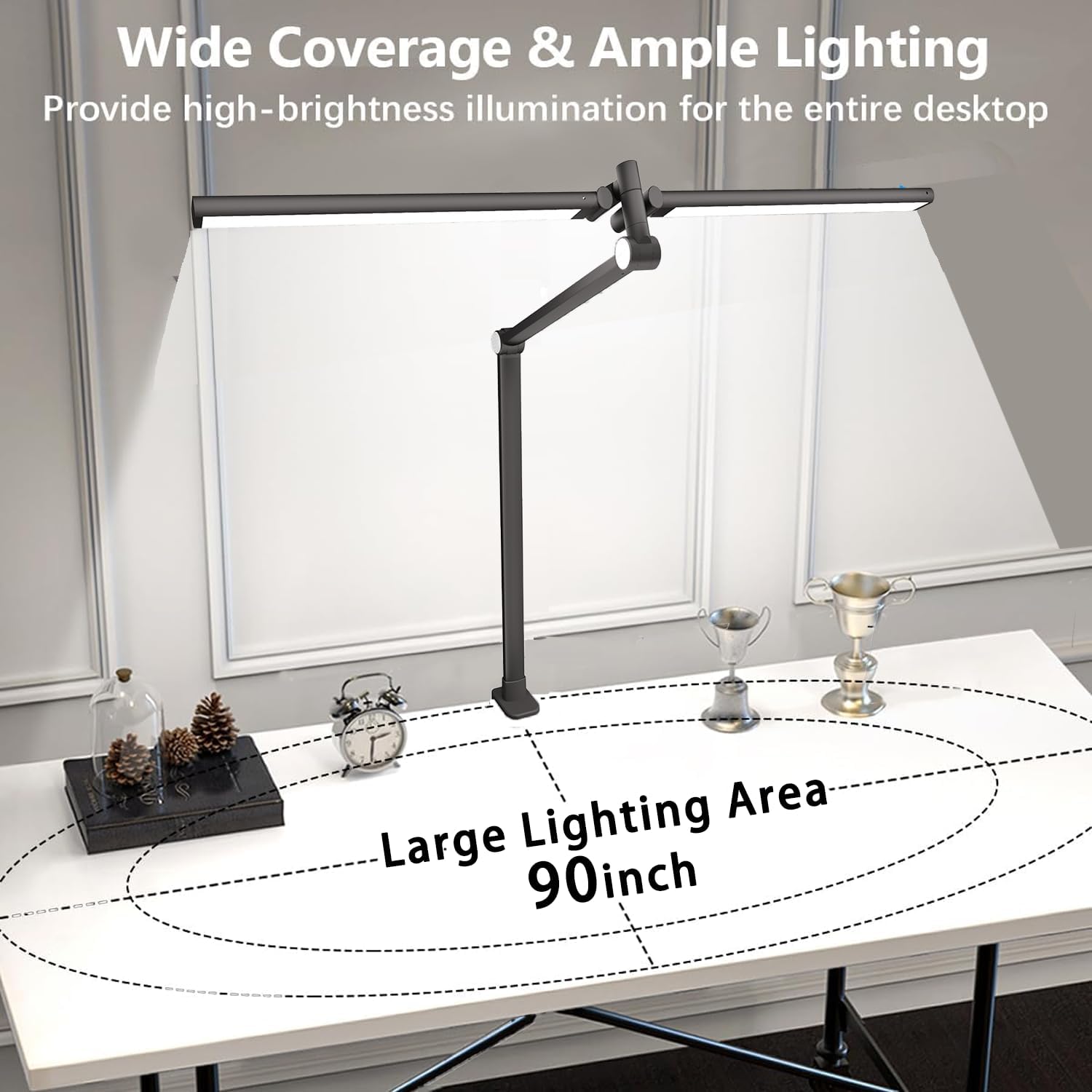 Detalle 2 de Hapfish Lampe de Bureau 84cm LED