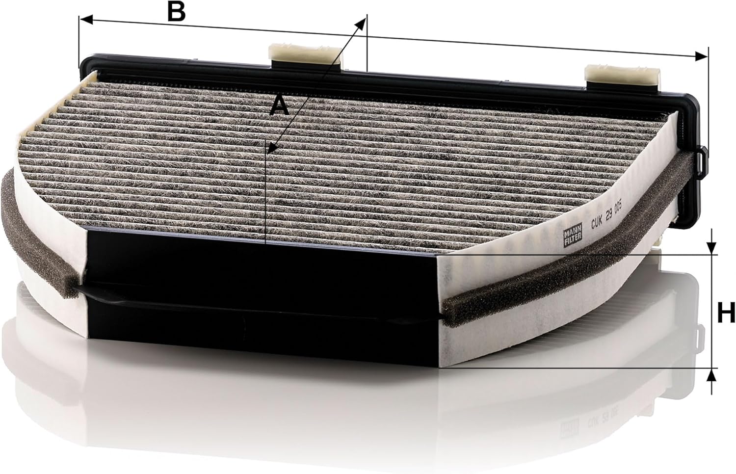 Thumbnail 2 de MANN-FILTER CUK 29 005 Cabin Air Filter with Activated Carbon (Pollen Filter) for Cars and Transporters