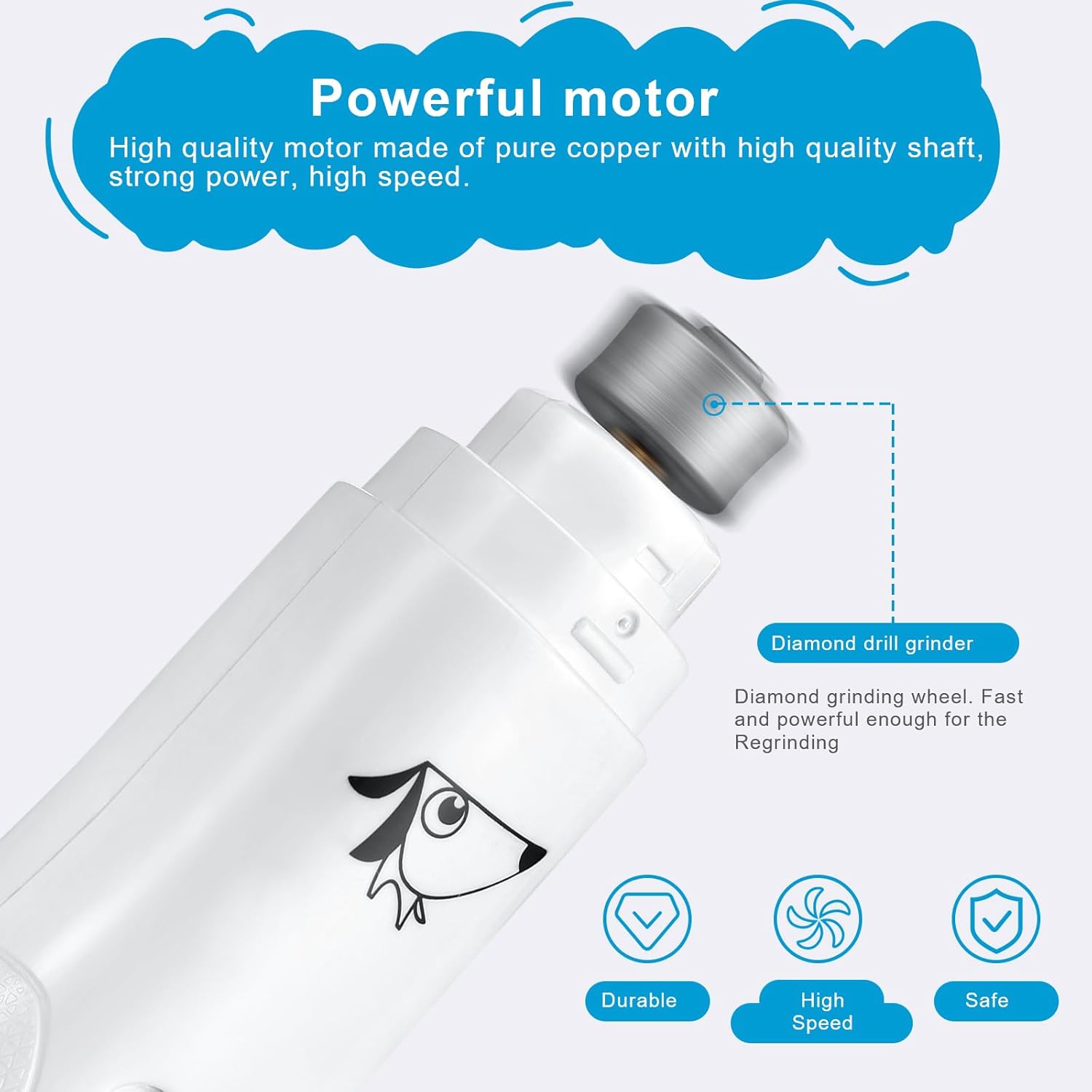 Thumbnail 2 de Dog nail grinder with ultra quiet design