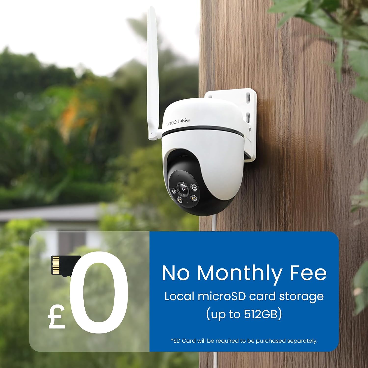 Detalle 2 de TP-Link Tapo C501GW 1080P 4G LTE outdoor security camera