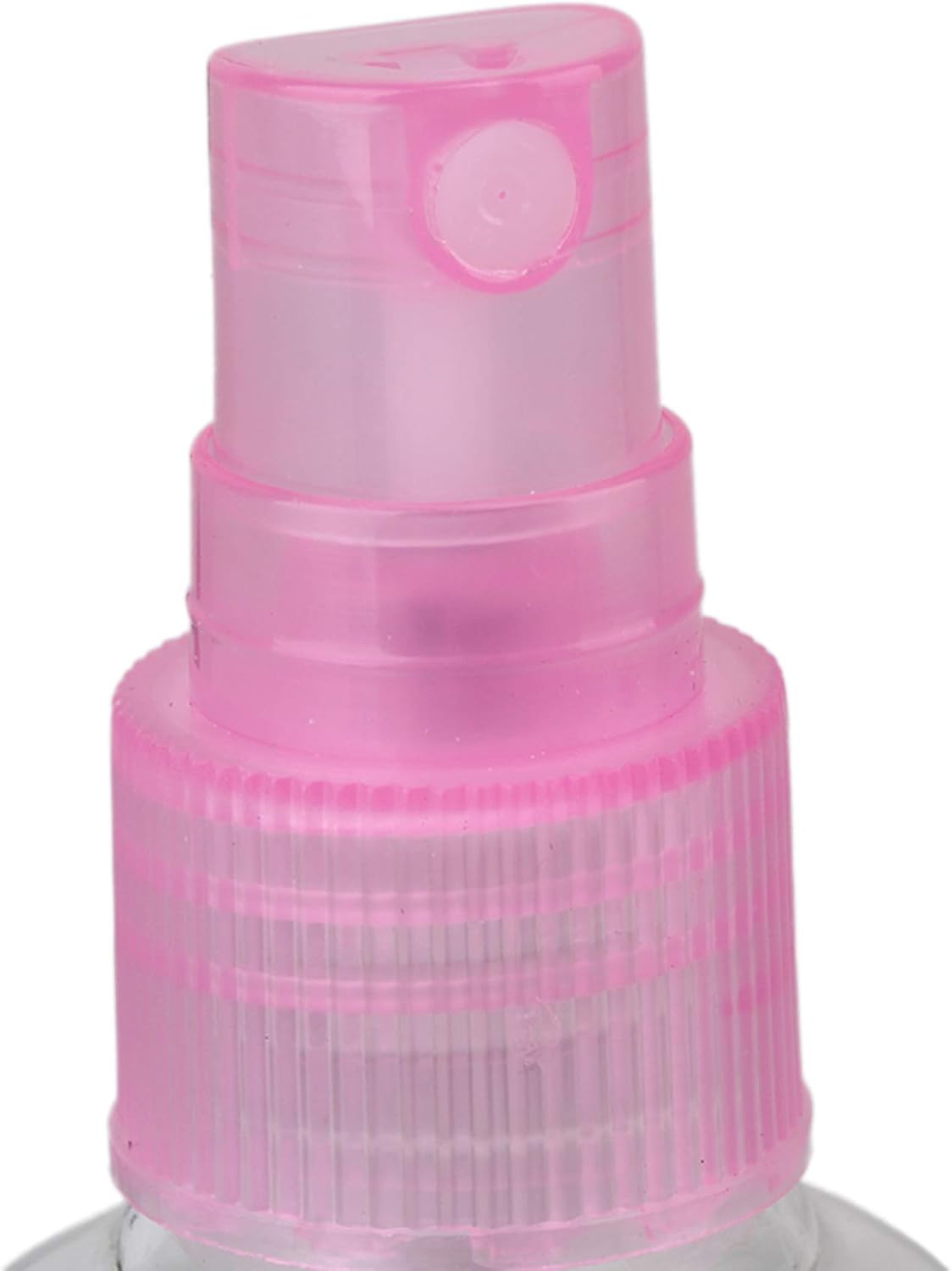 Detalle de Doublelife 12-Pack 100ml Fine Mist Spray Bottles with Atomisers – Pink Tinted, Refillable
